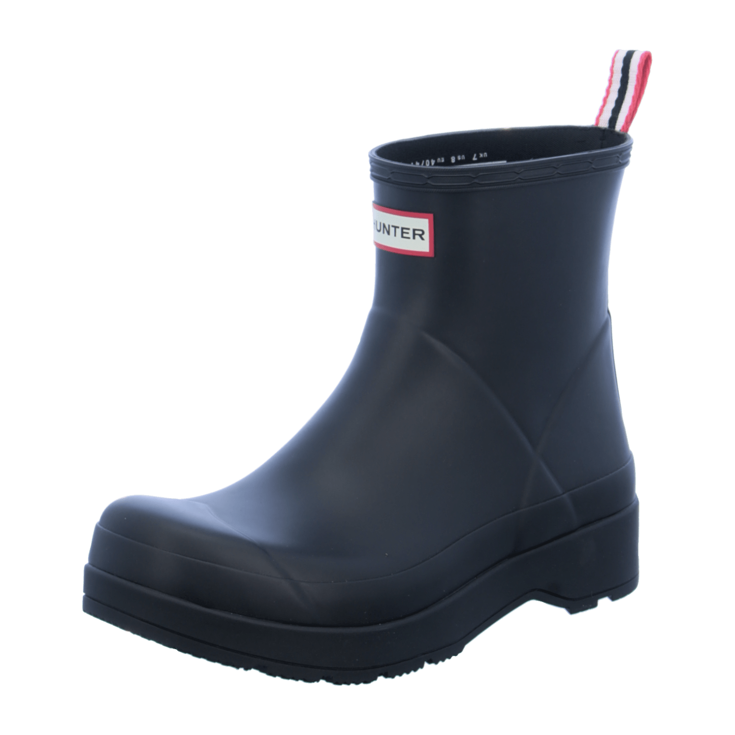Hunter MEN S PLAY SHORT BOOT in Schwarz schuhe