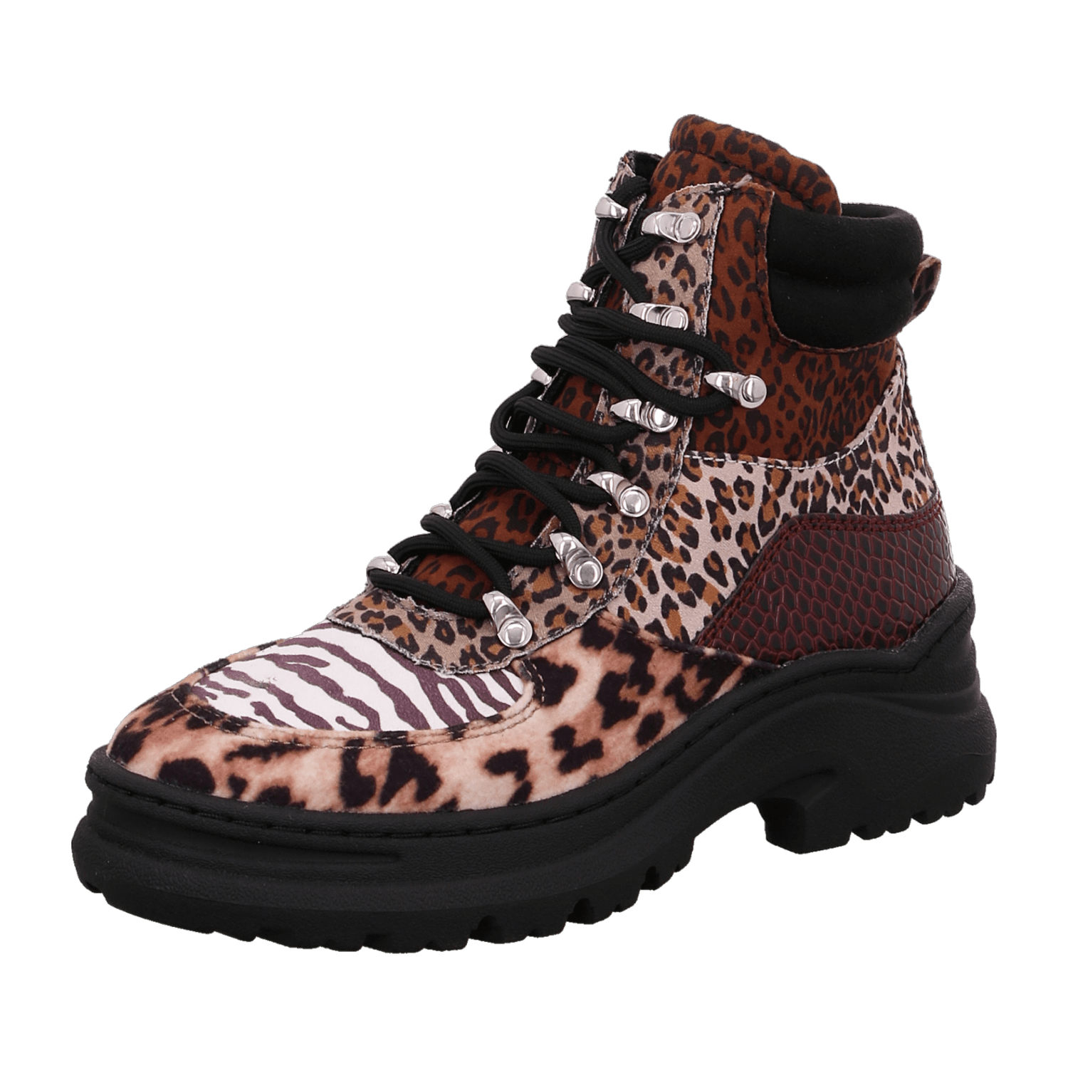 La strada on sale leopard boots