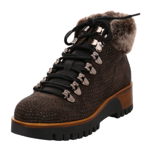 Alpe Woman Shoes Braun-Grau Biker