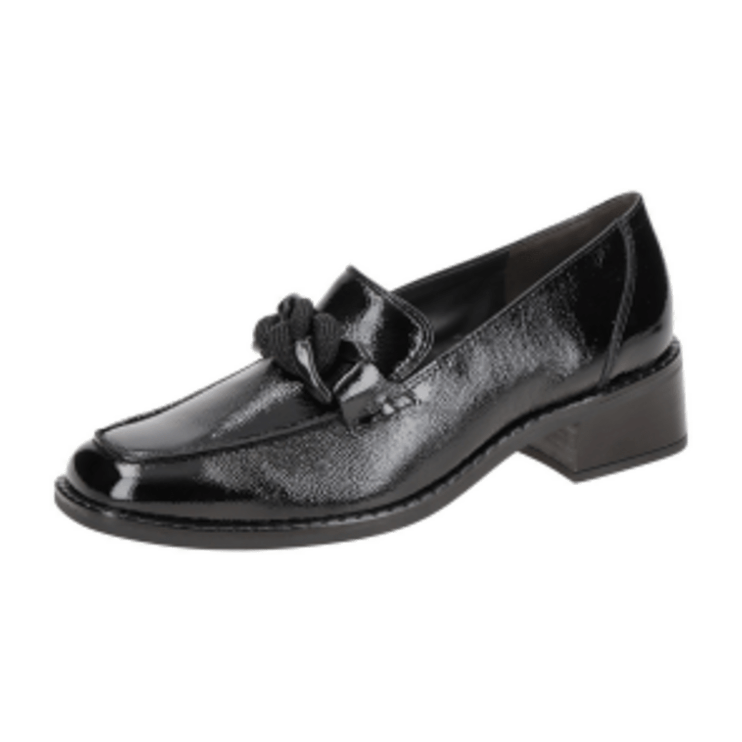 Paul Green Schuhe Slipper schwarz Lack 1048