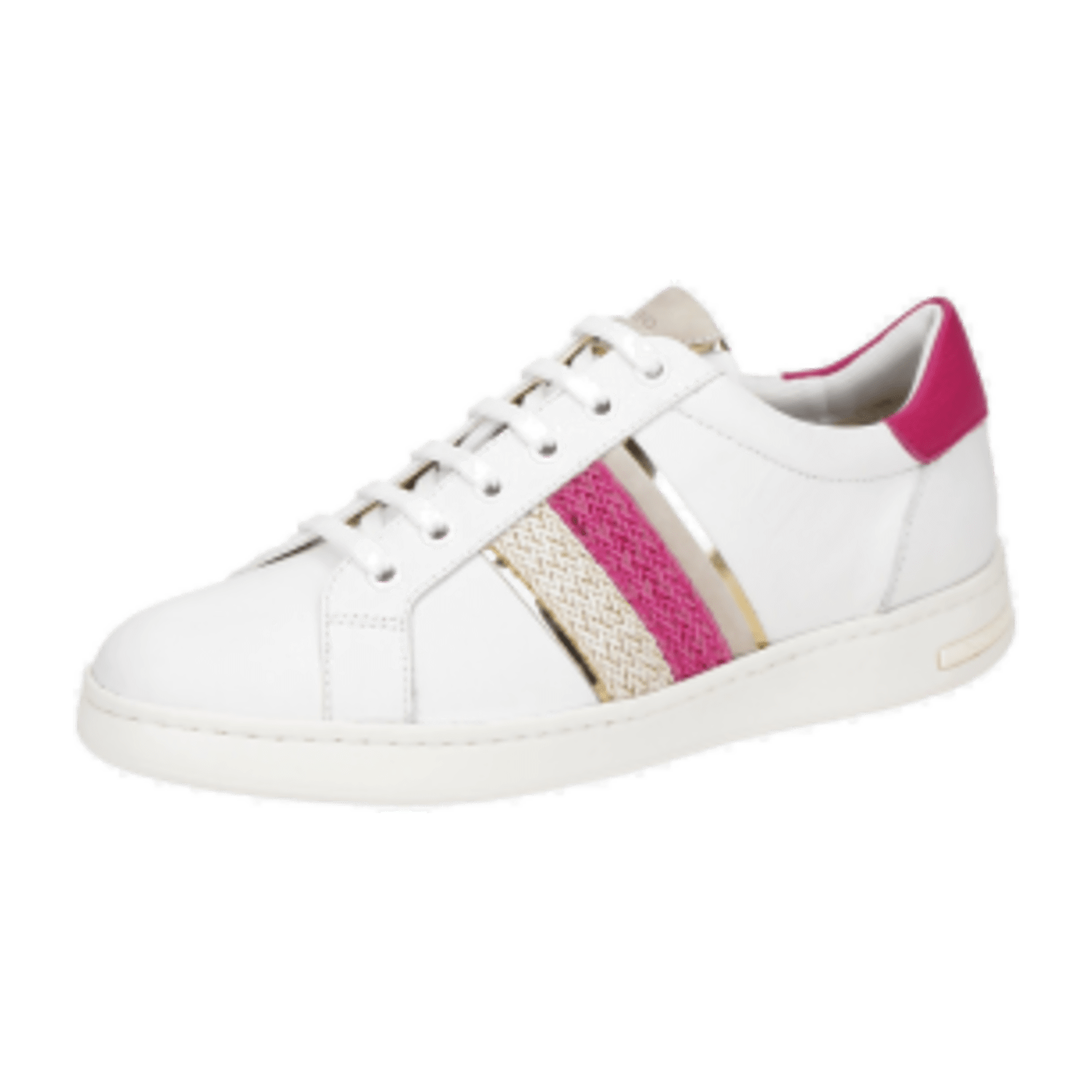 Geox Jaysen Schuhe weiß pink Damen D251BC