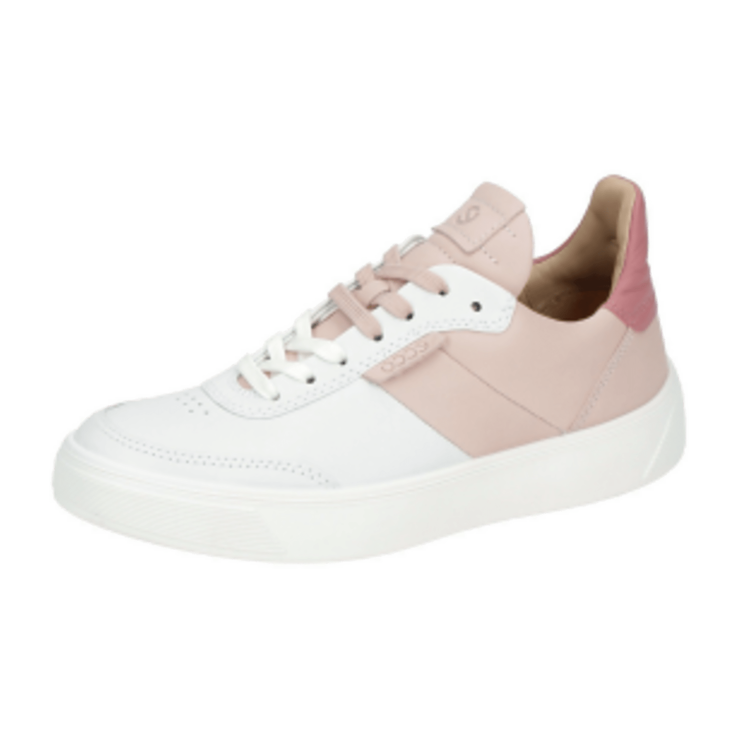 Ecco Street Tray Schuhe Sneaker weiß rosa 291183