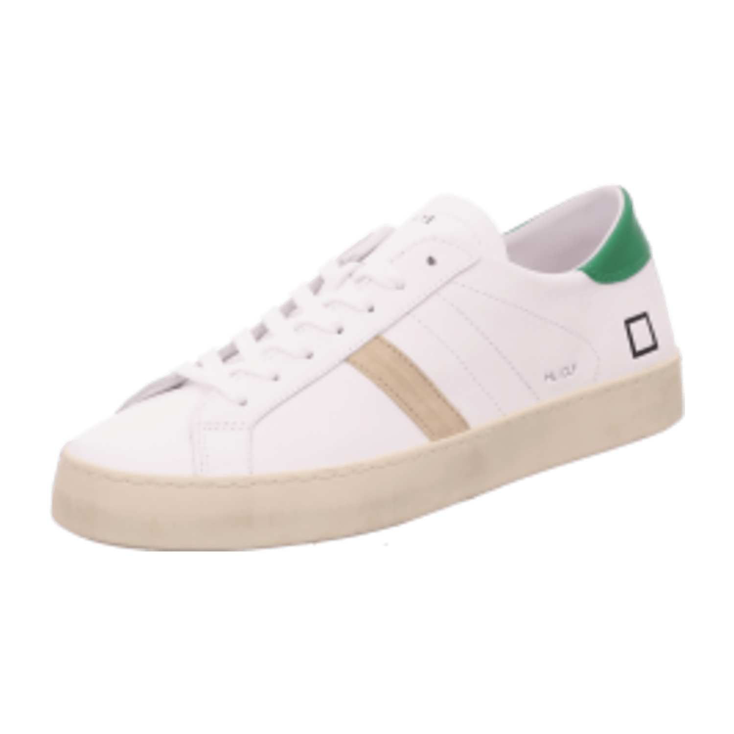 D.A.T.E. He. Sneaker,Weiß/Grün