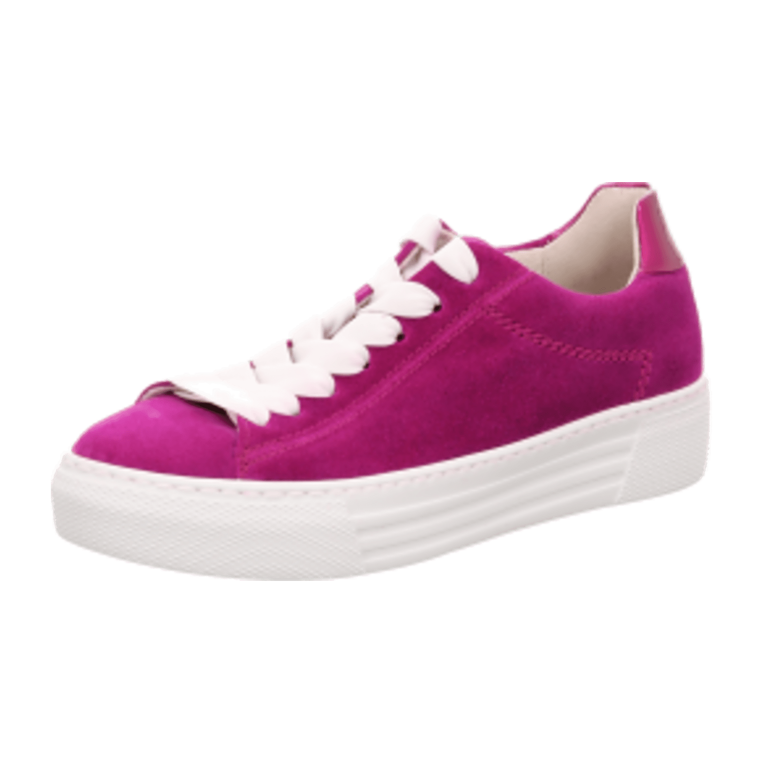 Gabor comfort Schuhe lila aster Plateau Sneakers 46.460.49