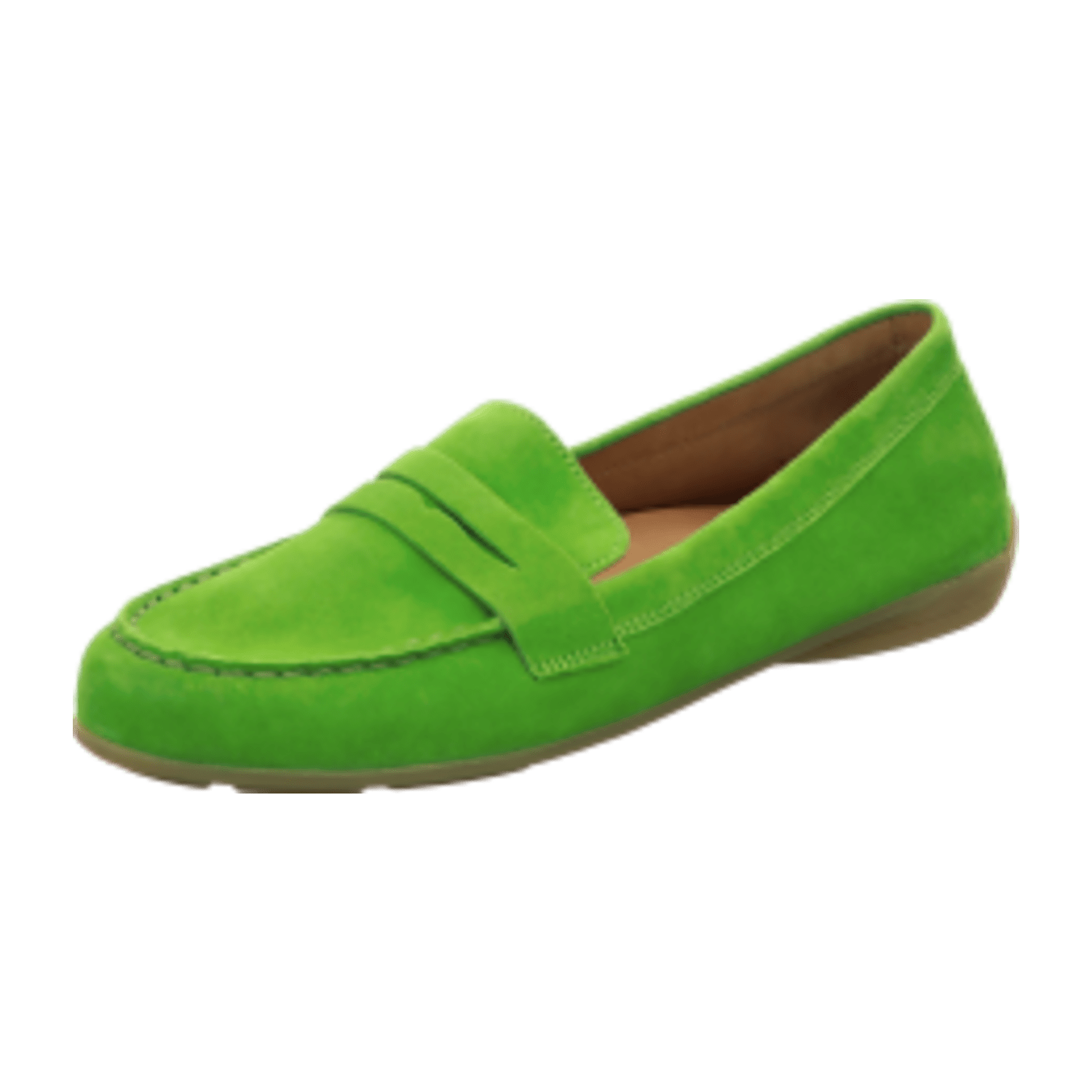 Gabor Schuhe Mokassin Slipper grün 44.200.11