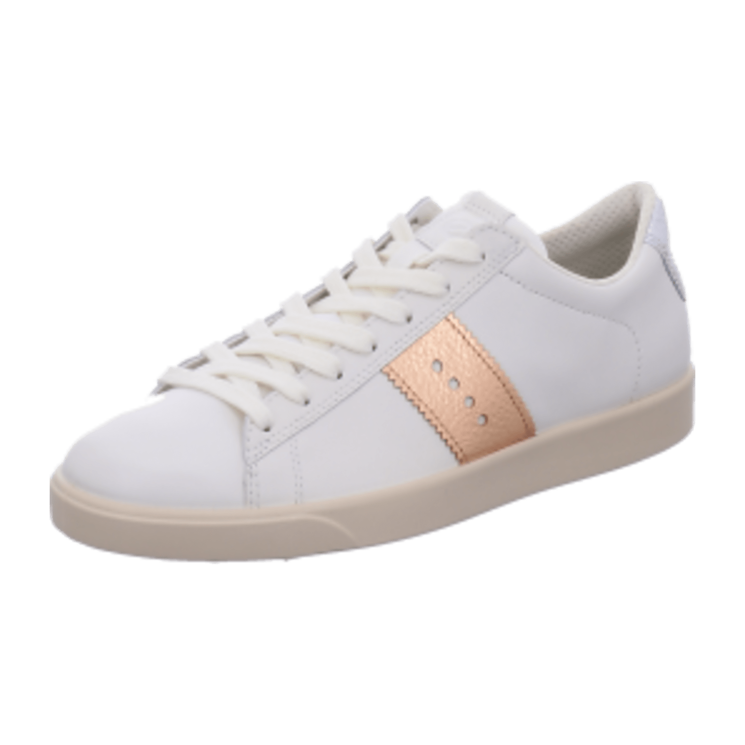 Ecco Street Lite Schuhe Sneaker weiß metallic 212803