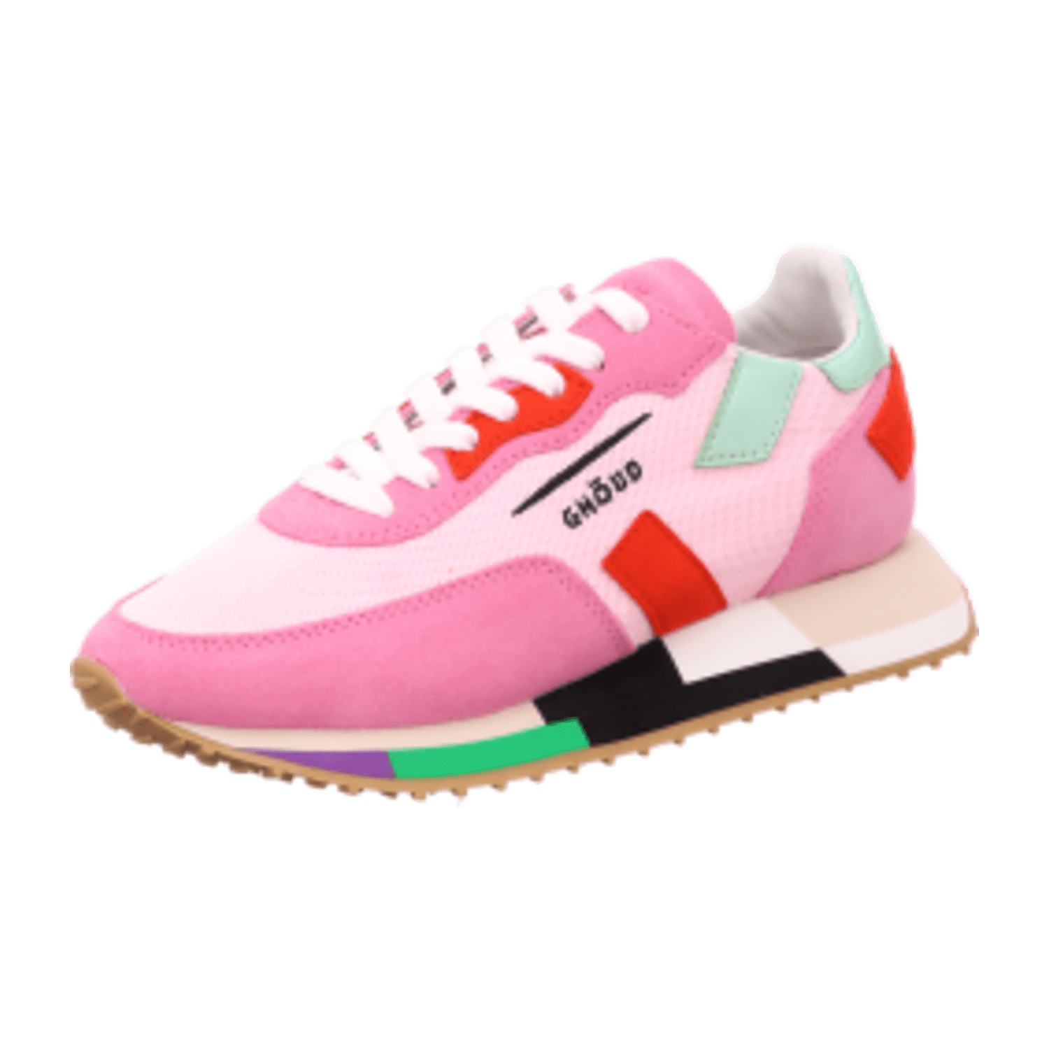 Ghoud Da. Sneaker,Runnersohle,Pink
