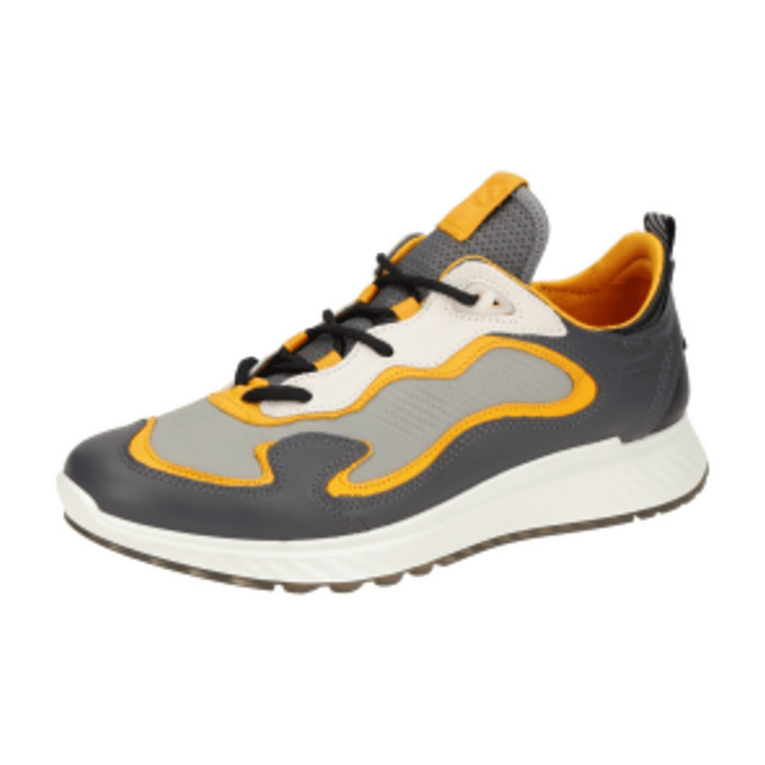 Ecco ST.1 Schuhe Sneaker grau gelb 837854