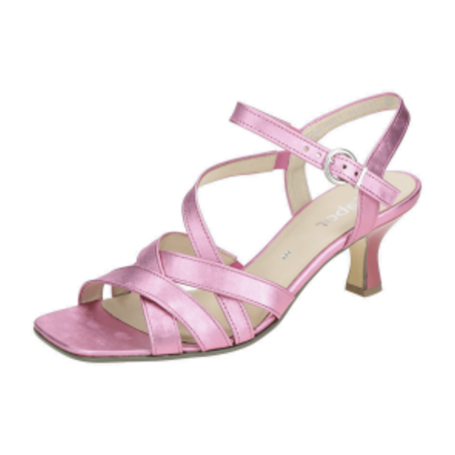 Gabor Riemchen Sandalette pink metallic 21.781.65