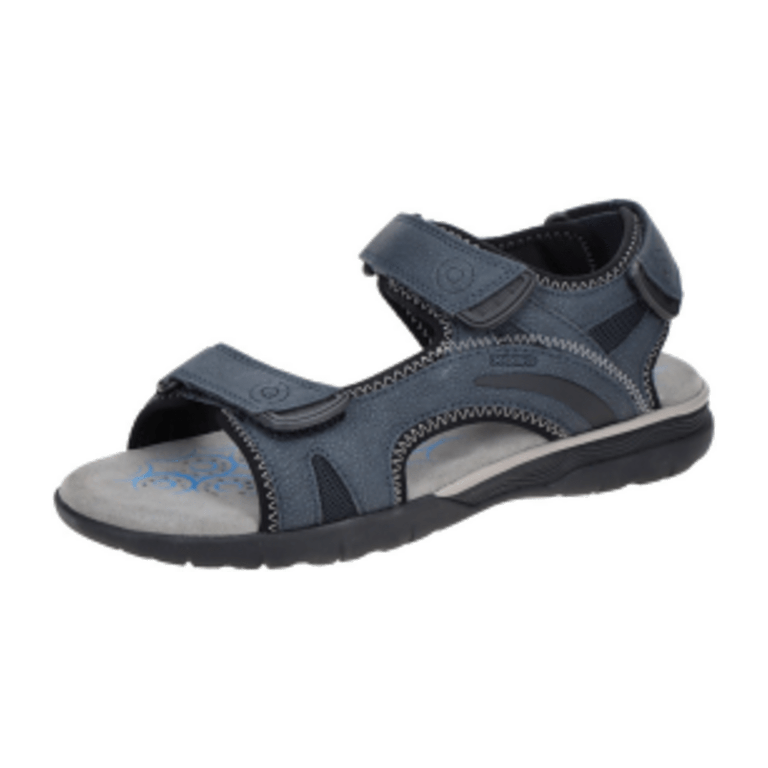 Geox Spherica EC5 Sandale blau Nähte grau U25ELA