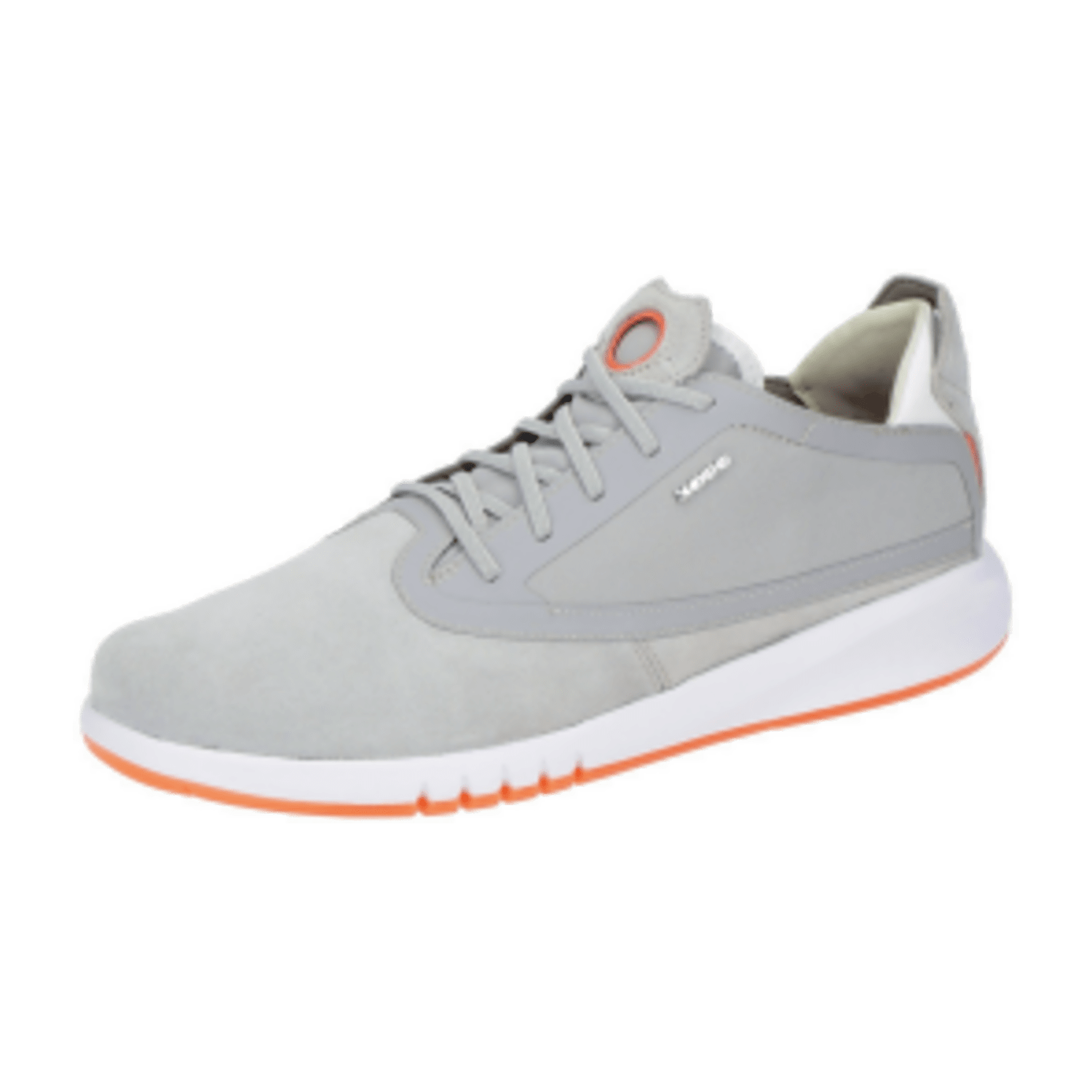 Geox Aerantis Sneaker Schuhe grau weiß orange U027FA