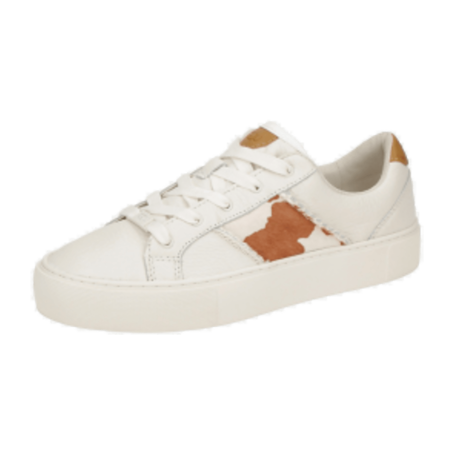 UGG Dinale Cow Print Schuhe Sneakers weiß 1120698