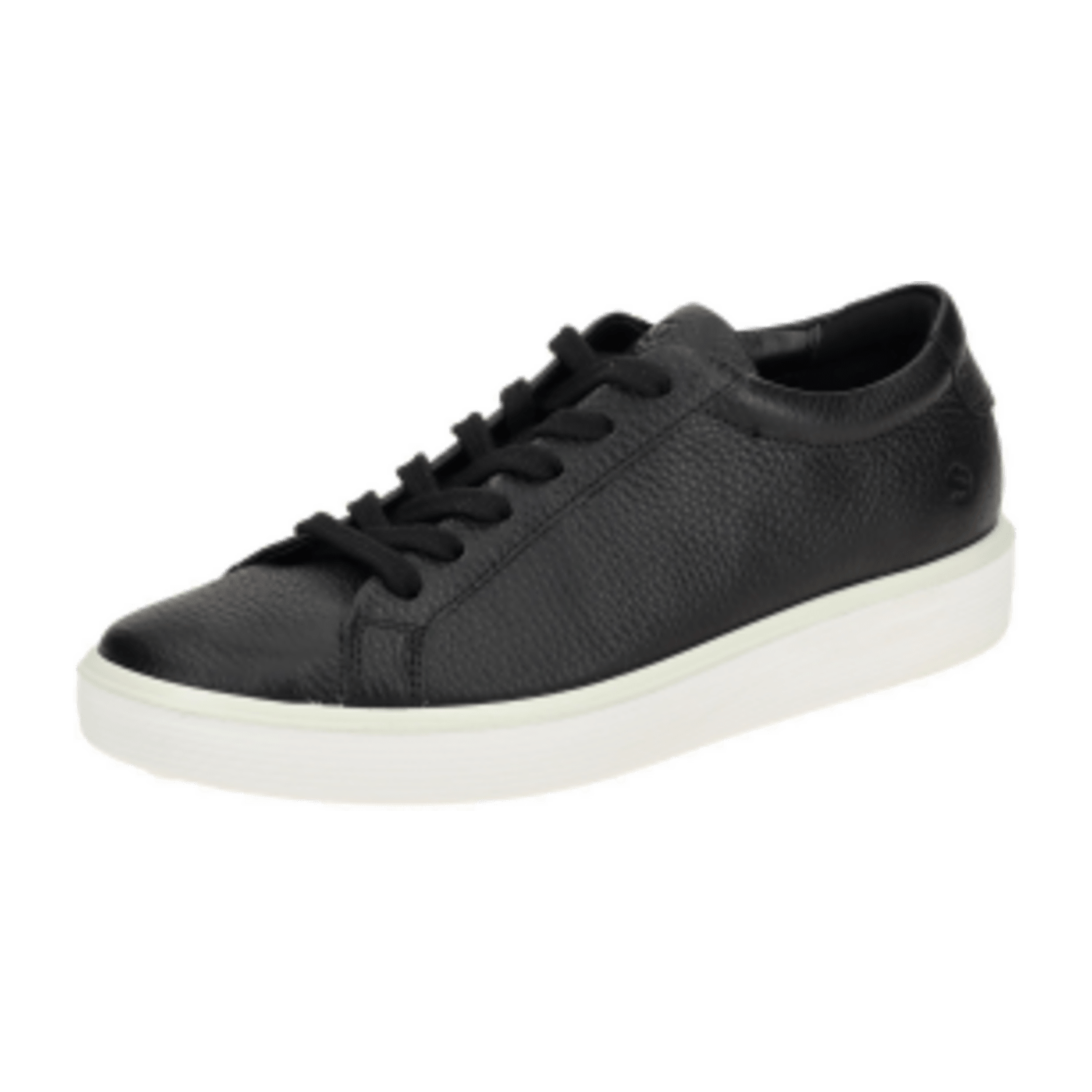 Ecco Soft 60 Schuhe Sneakers schwarz weiß Damen 219203