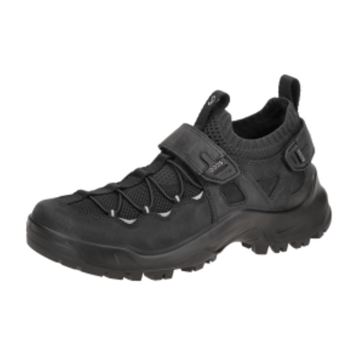 Ecco Offroad Schuhe schwarz Klett 822334