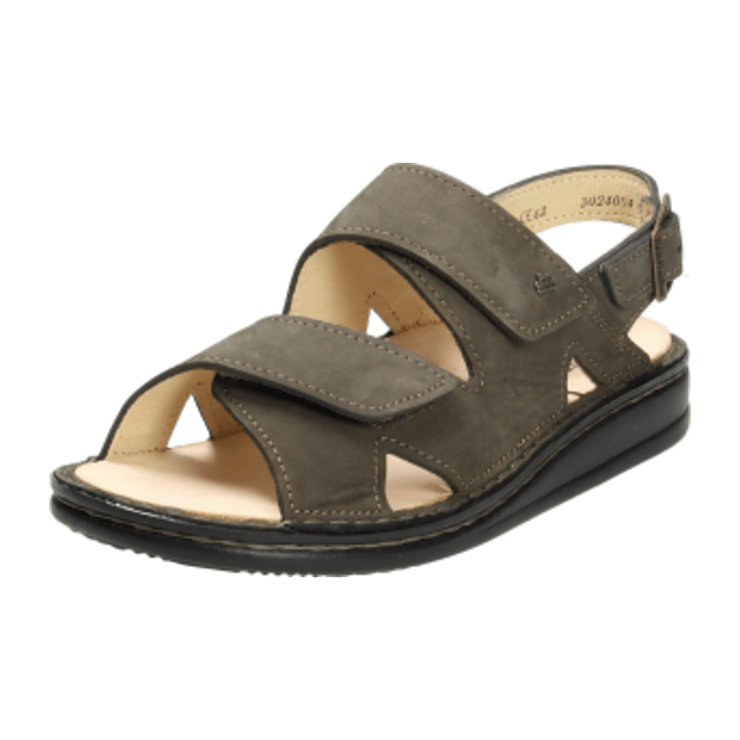 FinnComfort Toro-Soft Mud (Schlammbraun) - Sandale - Herrenschuhe Sandale / Pantolette, Braun, leder (nabuk)