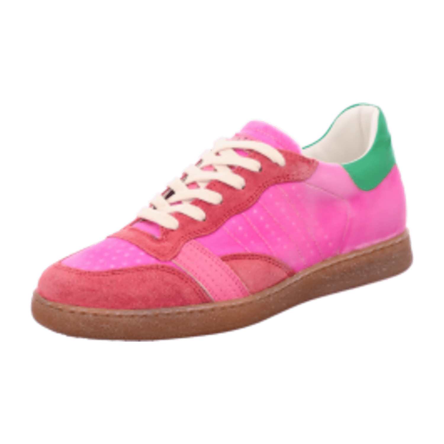 D.A.T.E. Da. Sneaker, Pink/Grün