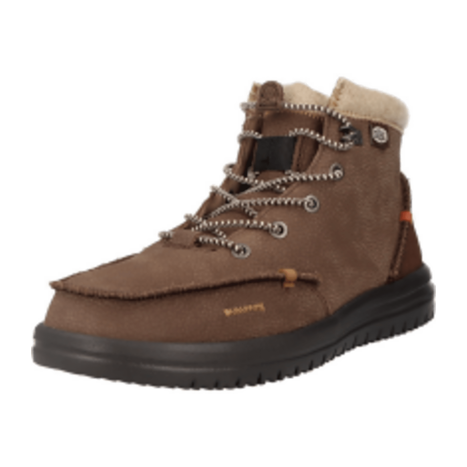 Hey Dude Shoes Bradley Boot Leather Brown