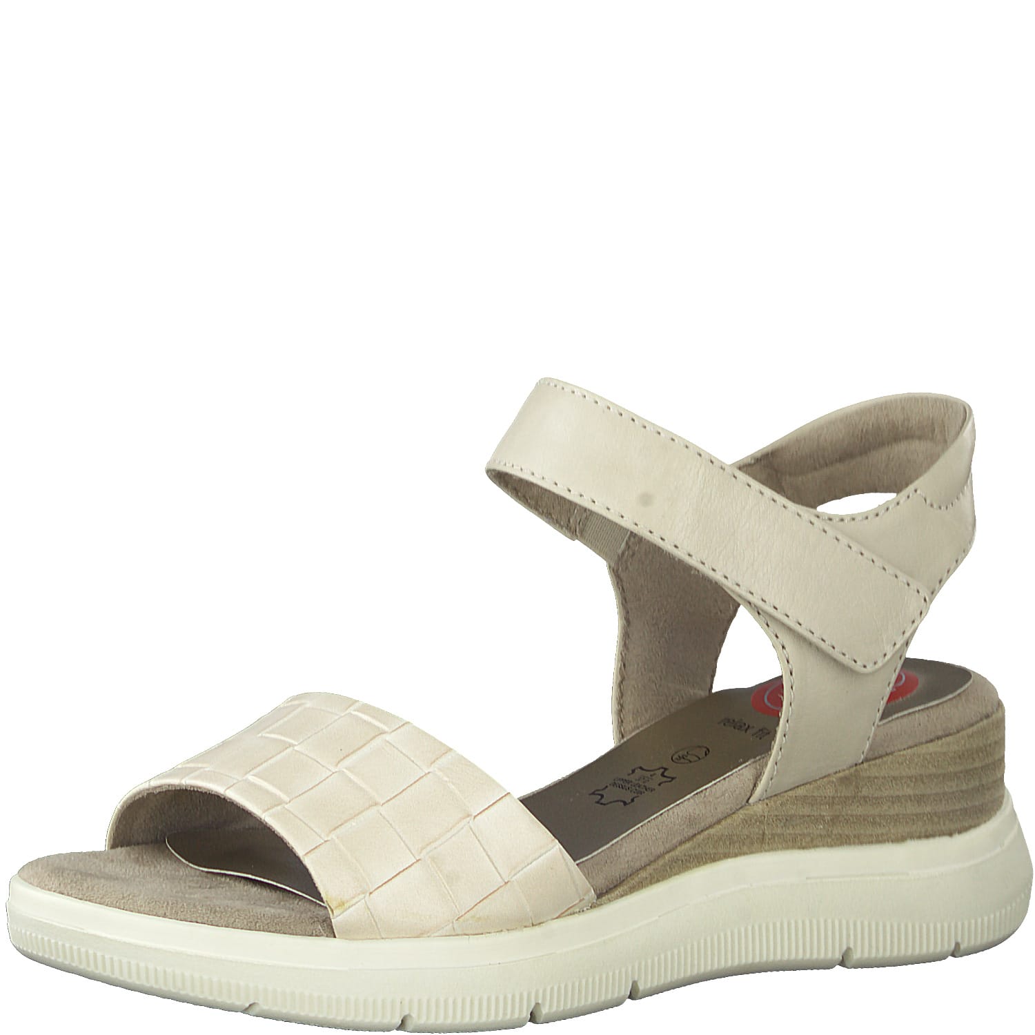 Jana Sandalette Sandale Sommer Damen Beige Neu für Damen, beige, Gr. 37 EU