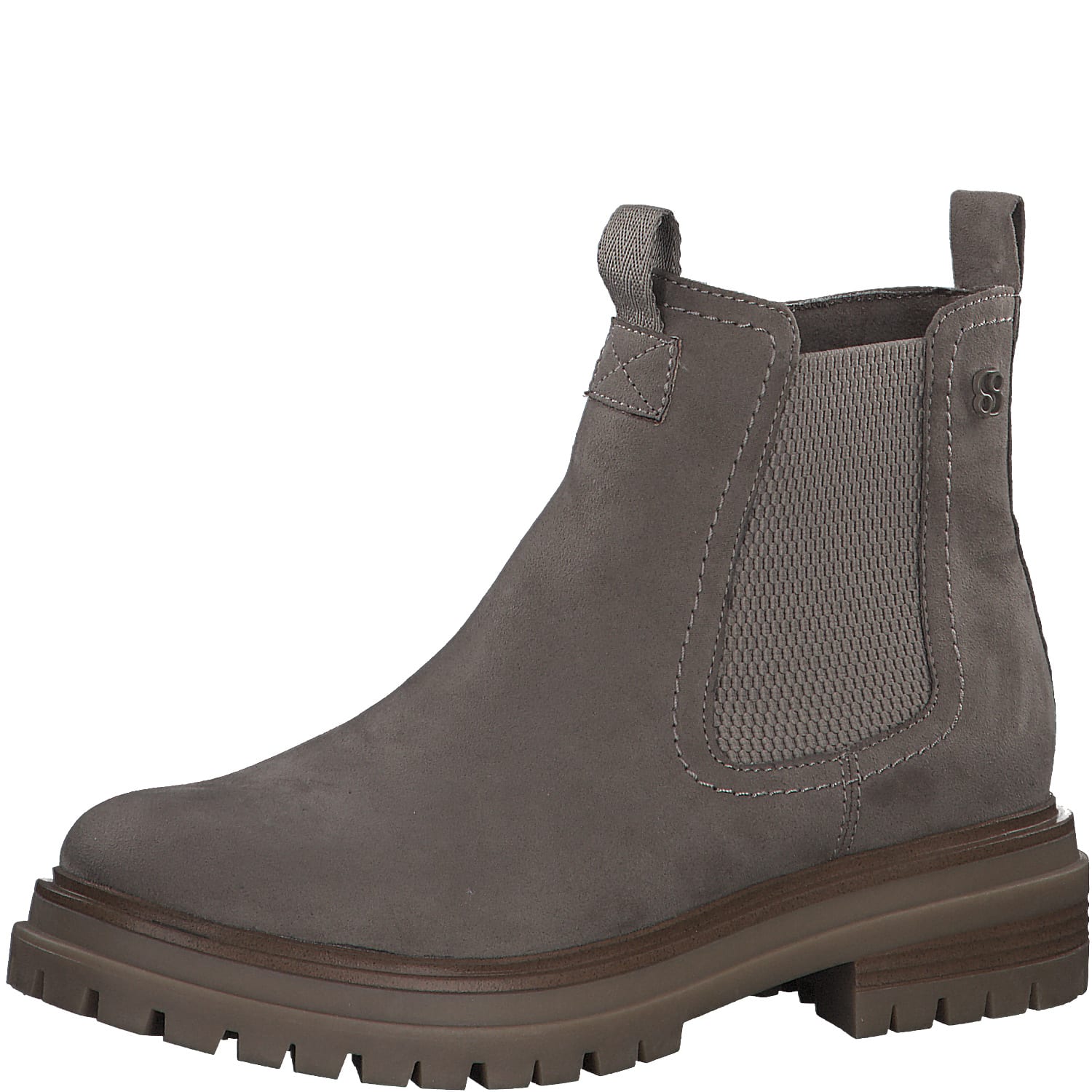 S.Oliver Chelsea Boots für Damen, beige, Größe 38 EU