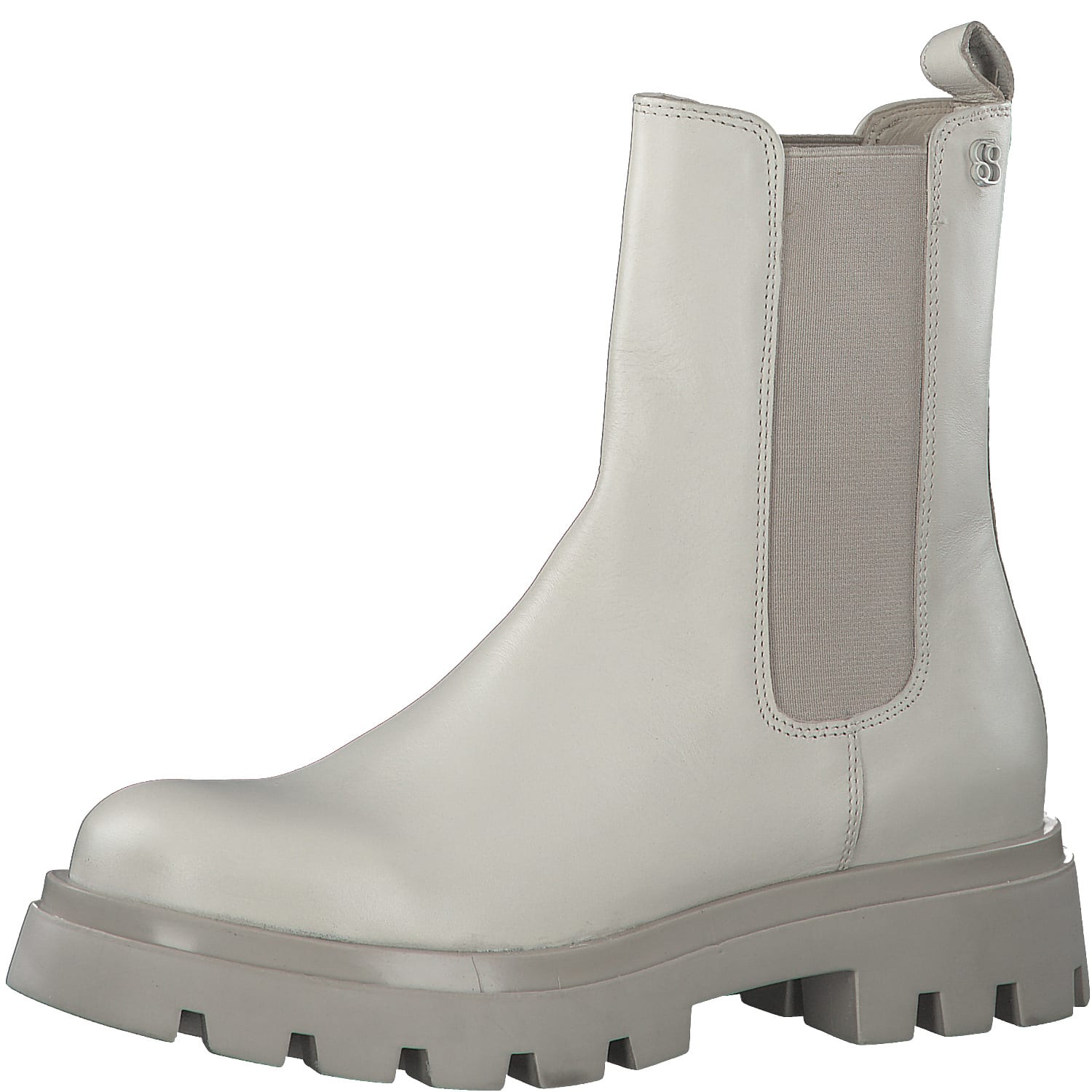 S.Oliver Chelsea Boots für Damen, beige, Größe 39 EU