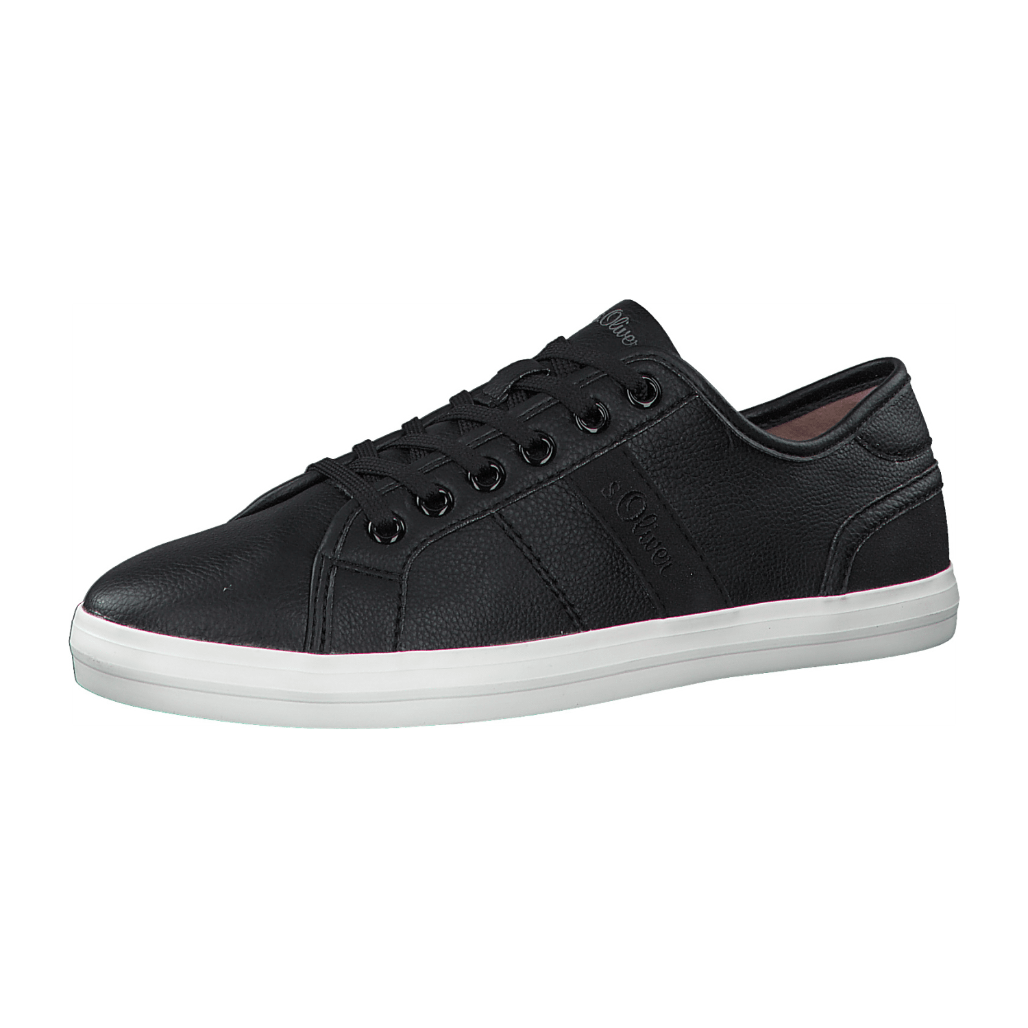 S.Oliver [WOMEN] 5-5-23635-26/001 BLACK Sneaker low  FS 2021 für Damen, schwarz, Größe 36 EU