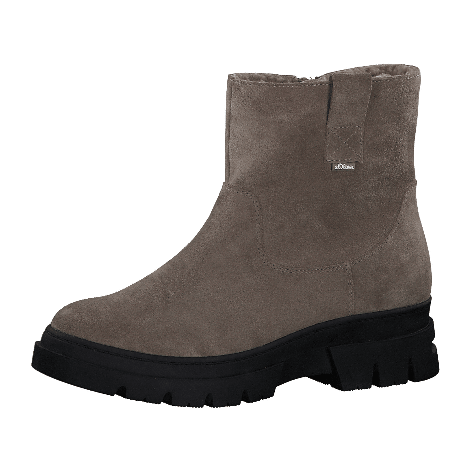 S.Oliver shoe.com Da.-Stiefel 5-5-26426-27/341 TAUPE HW 21/22 für Damen, beige, Gr. 38 EU