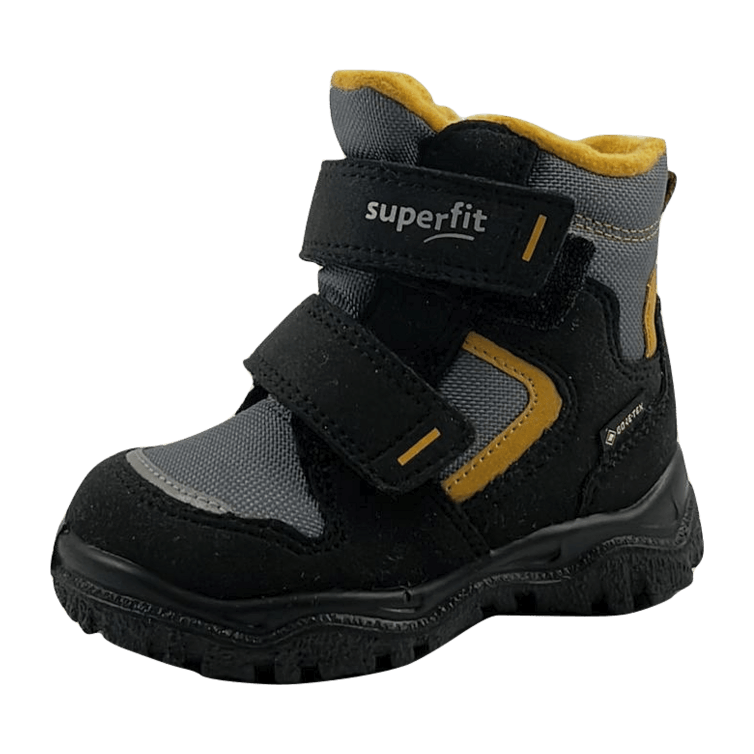 Superfit Stiefelette Synthetik  HUSKY1 für Kinder, schwarz, Größe 21 EU