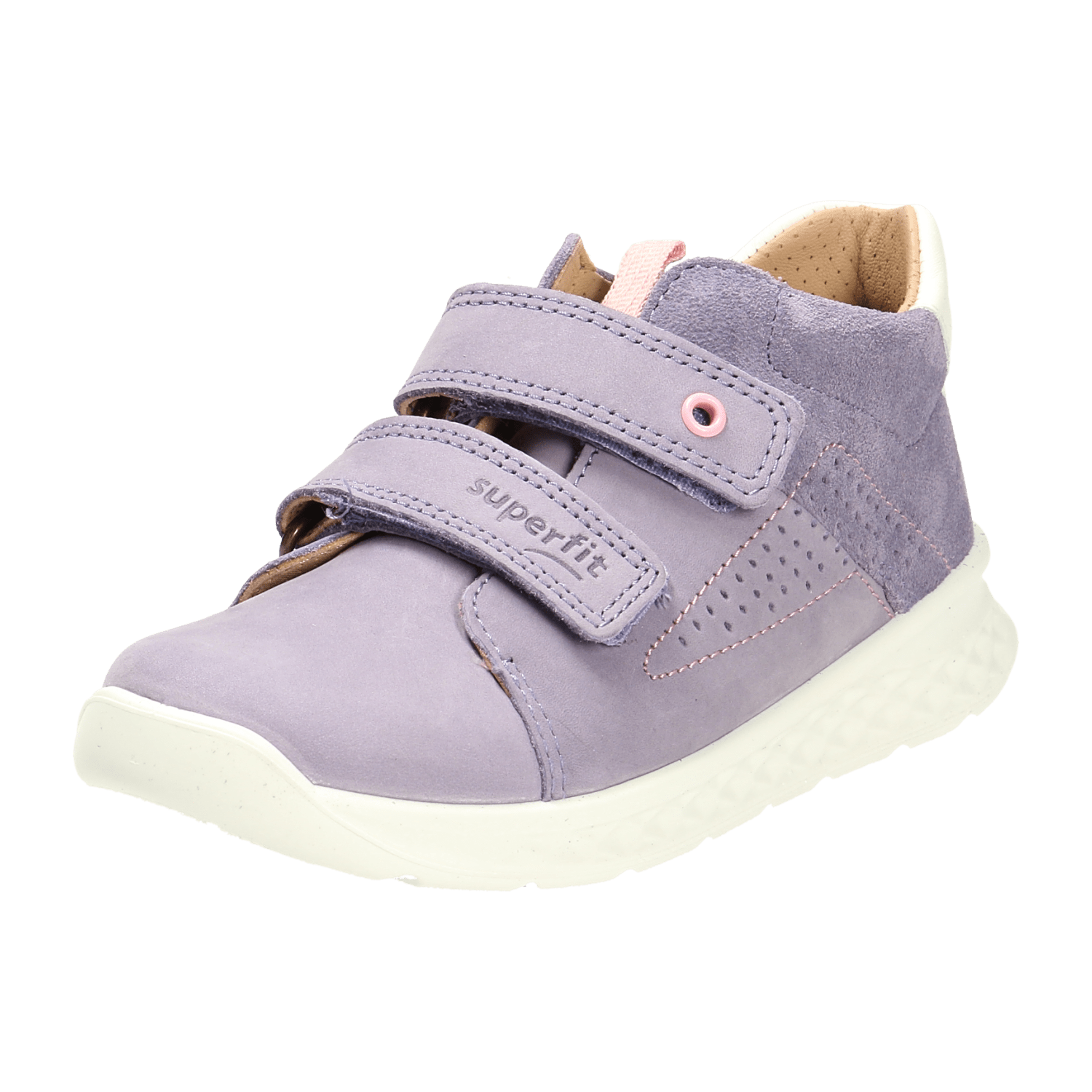 Superfit Stiefelette Leder  BREEZE für Kinder, lila, Gr. 28 EU