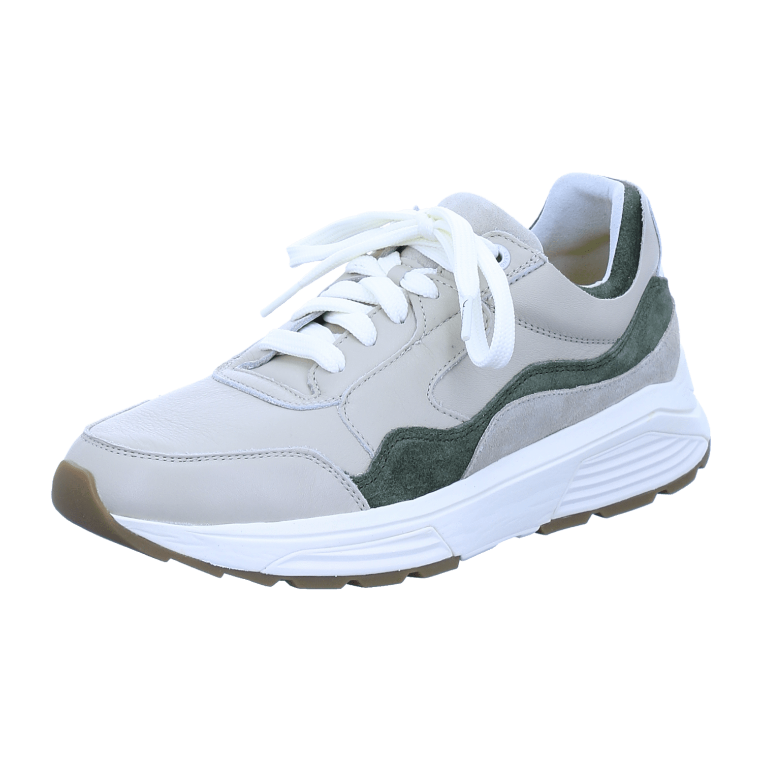 Xsensible Golden Gate Men Beige Combi - Sneaker - Herrenschuhe Sneaker / Schnürschuh, Beige, leder für Damen, beige, Gr. 42 EU