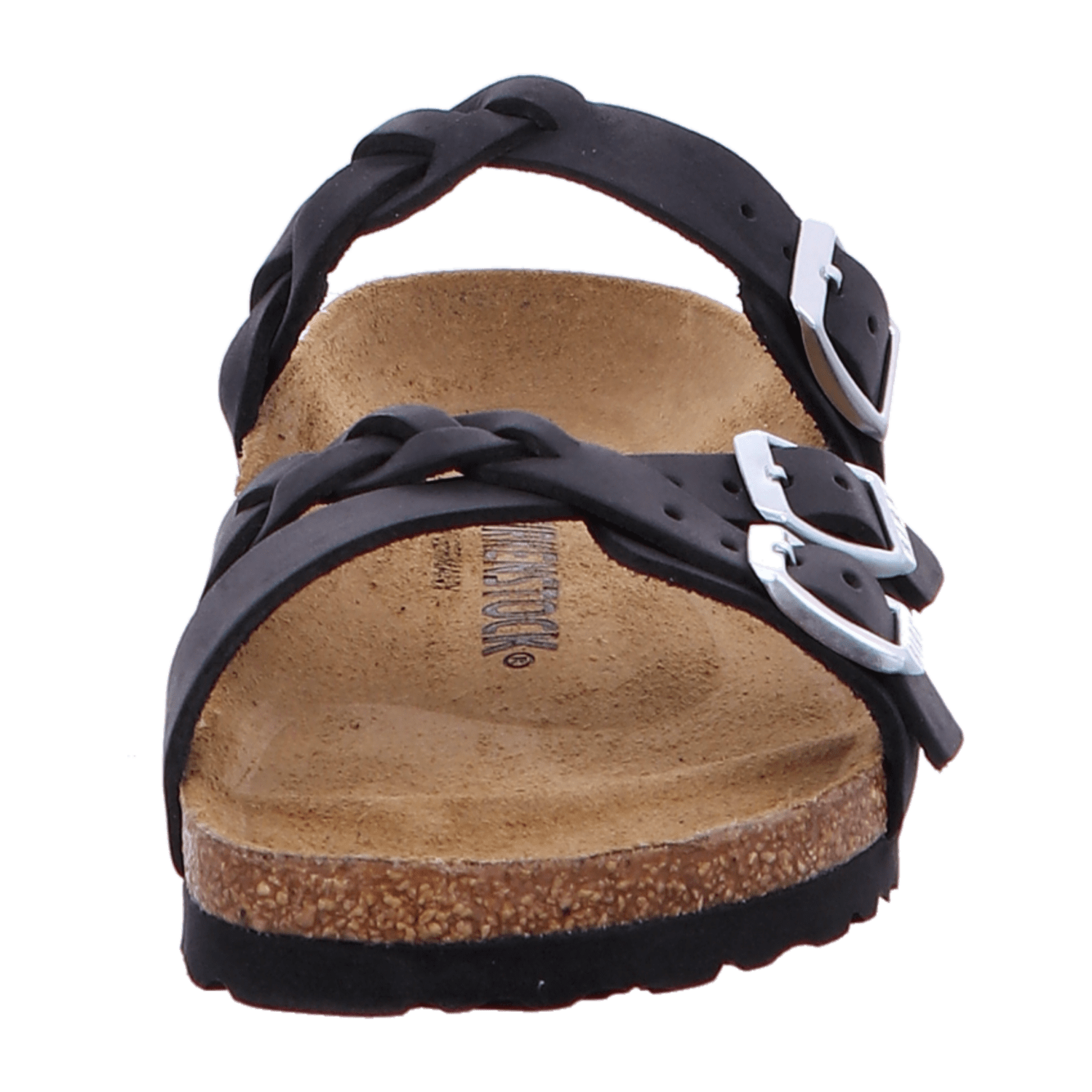 Birkenstock Franca Braided in Schwarz | schuhe.de 