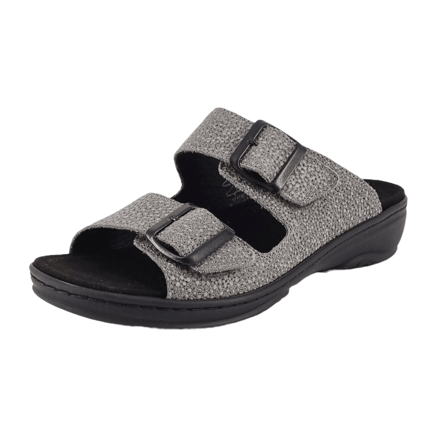 Fidelio D-Pantoffel G für Damen, grau, Gr. 37 EU