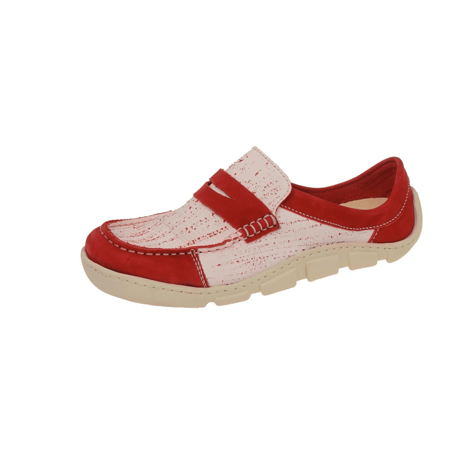 Eject Flight Slipper rot weiß Clogs für Damen, rot, Gr. 38 EU