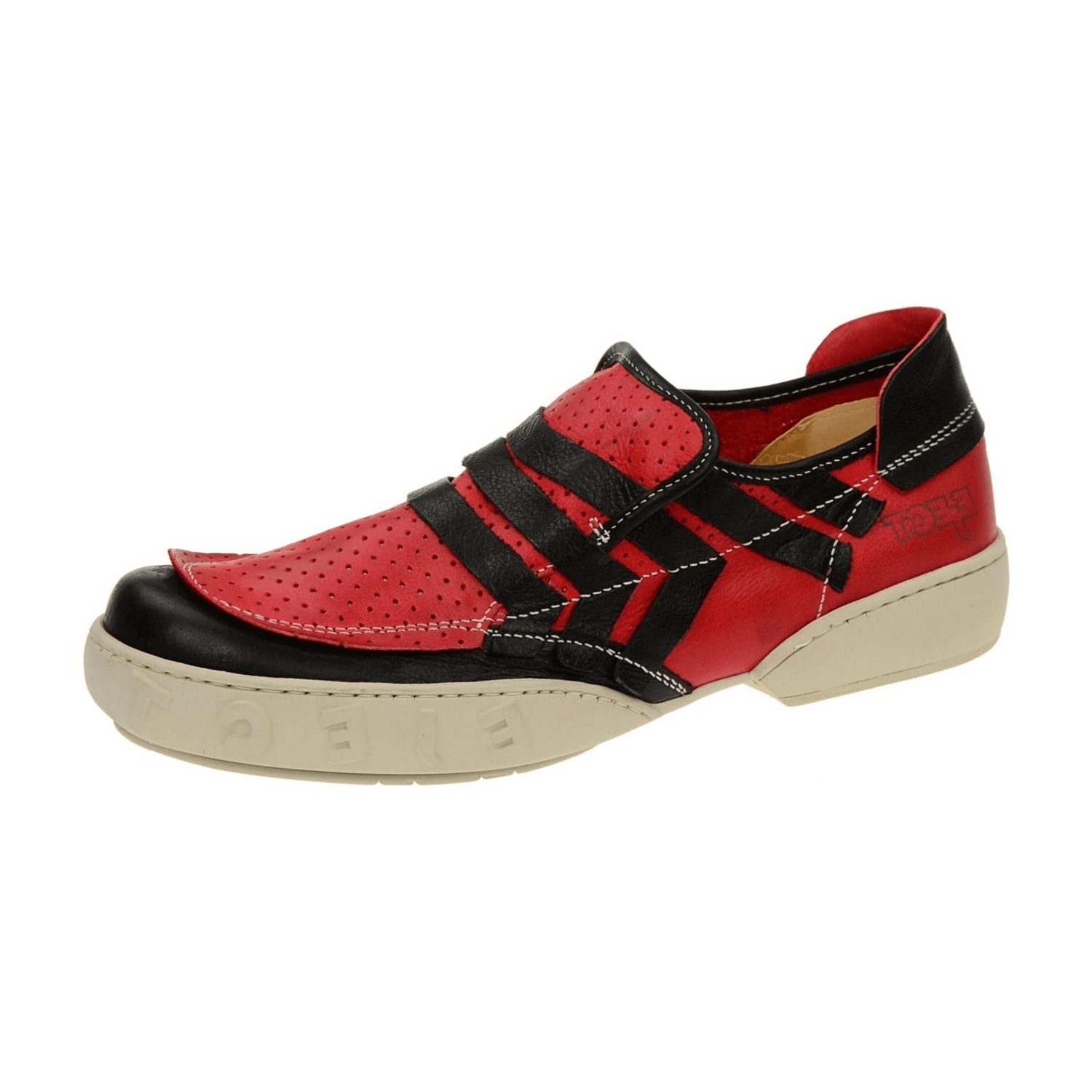 Eject Eden Slipper rot schwarz für Herren, rot, Gr. 45 EU
