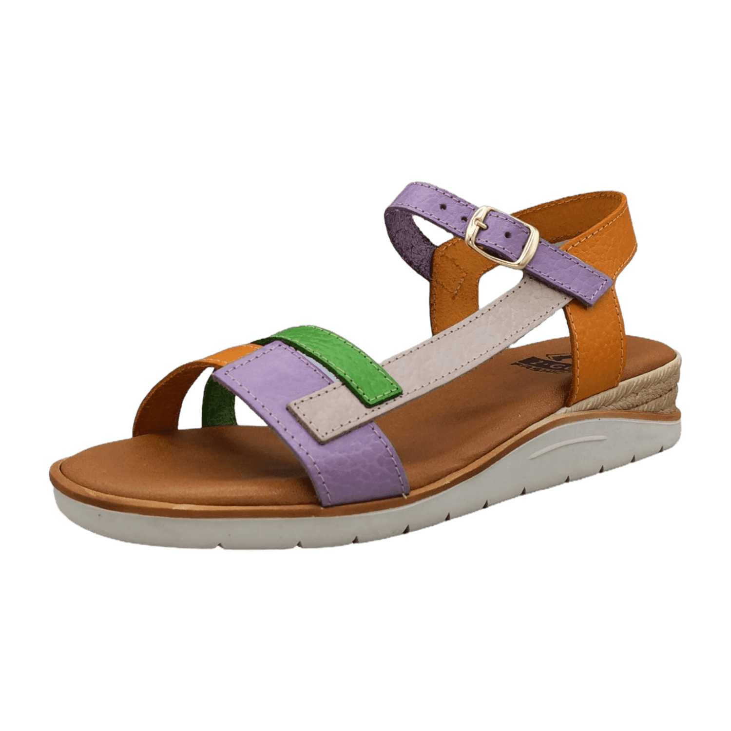 2 GO FASHION Damen Sandalen #SeoVarYear# für Damen, bunt, Gr. 38 EU