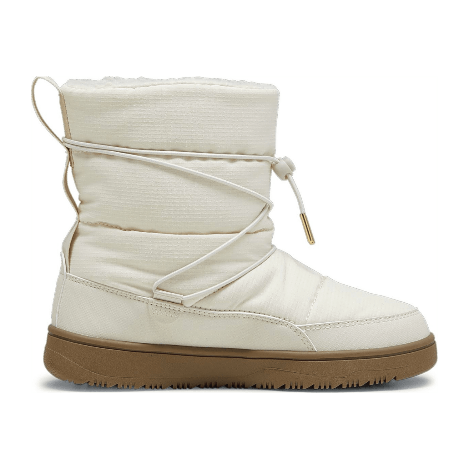Puma Snowbae Winterstiefel Damen 02 - alpine snow/granola/chocolate chip 38.5 für Damen, weiß, Gr. 38 ½ EU