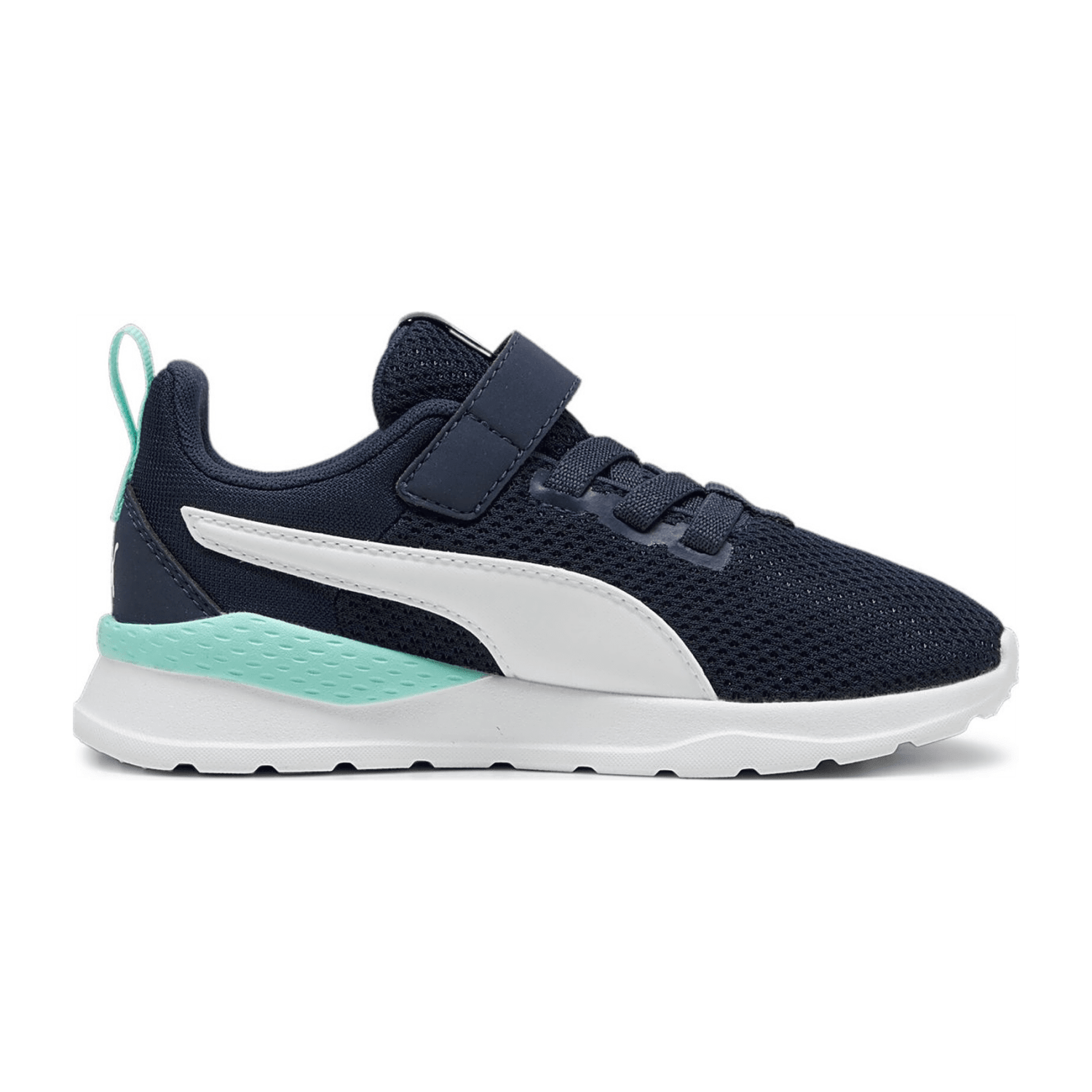 Puma Anzarun Lite AC PS Kinder Sneaker mit Klettverschluss 37 - PUMA black/active red/PUMA white 34.5 für Kinder, blau, Gr. 28 EU / 10 Kids UK