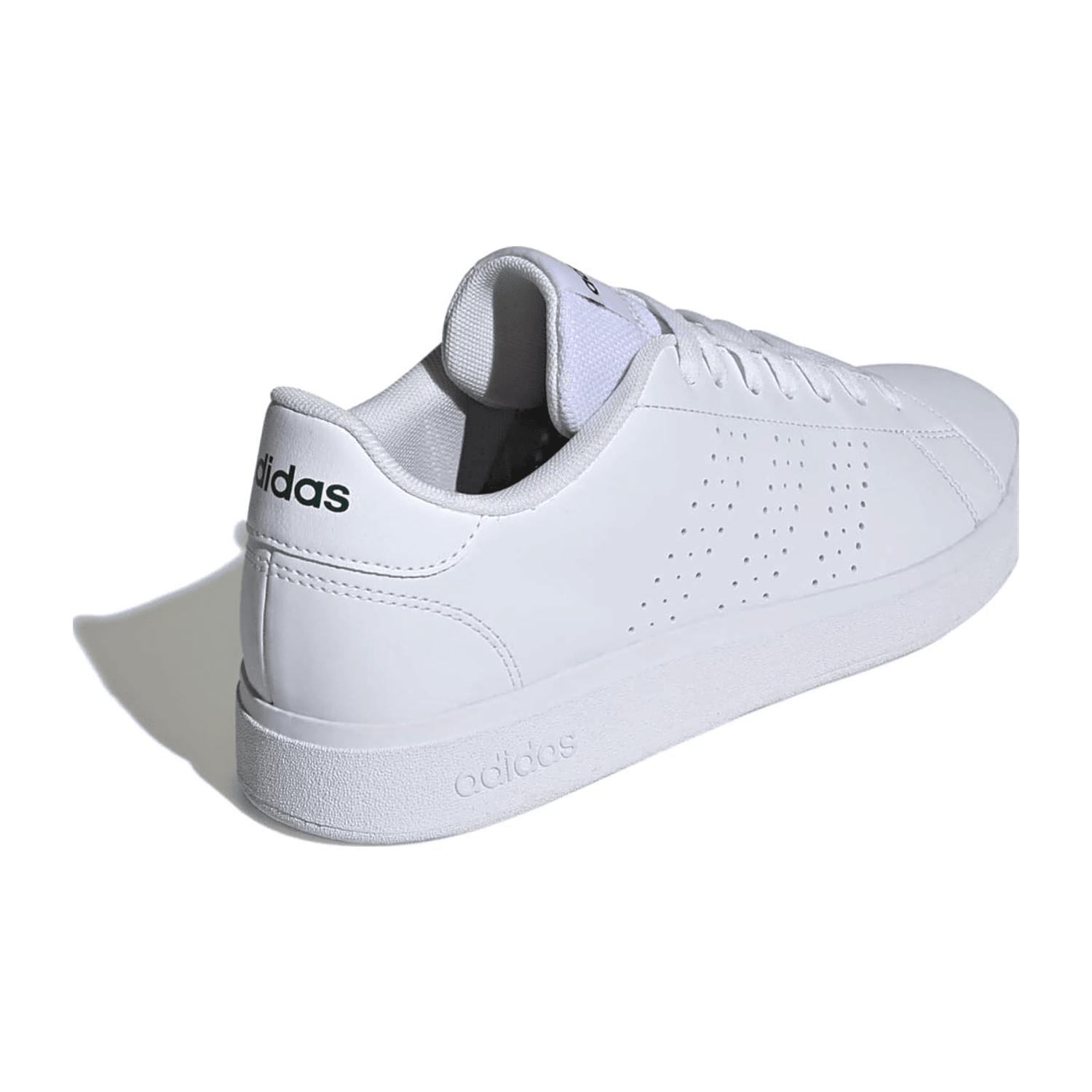 Adidas neo all white best sale