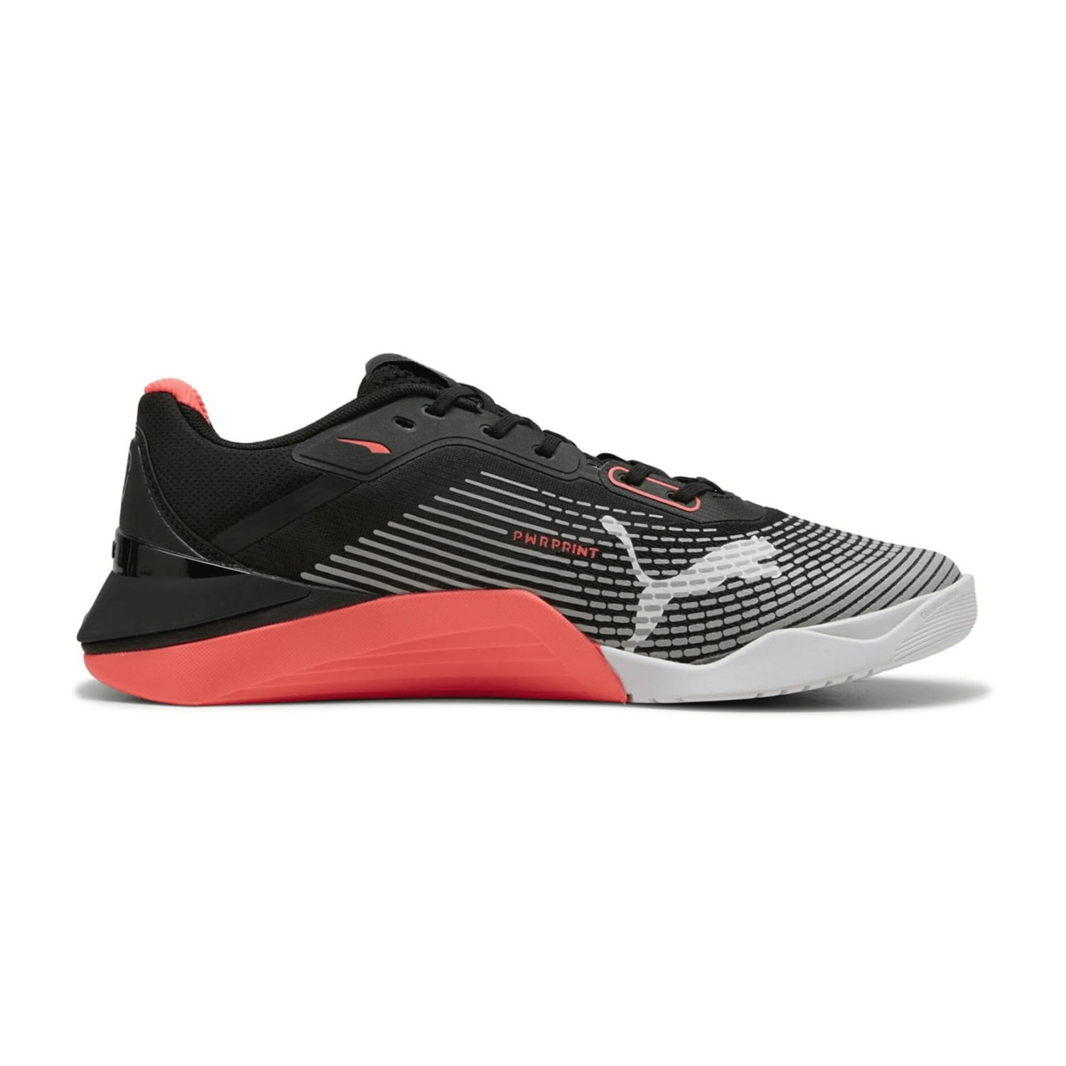 Puma Fuse 4.0 Trainingsschuhe 01 - PUMA black/PUMA white/glowing red/gray echo 46 für Herren, schwarz, Gr. 46 EU