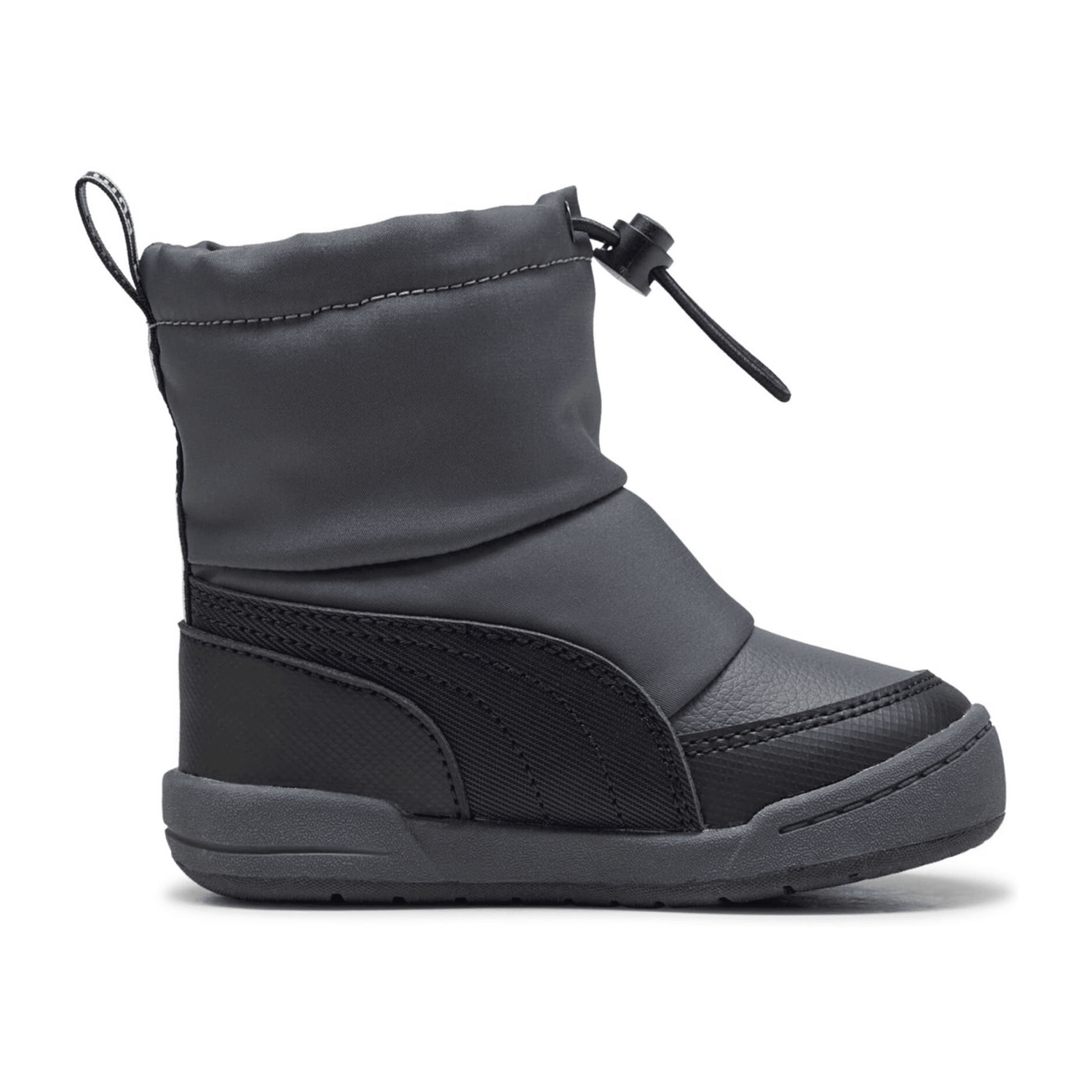 Puma Multiflex 2 AC Baby-Winterstiefel 01 - dusky gray/puma black/puma white 27 für Kinder, grau, Gr. 23 EU