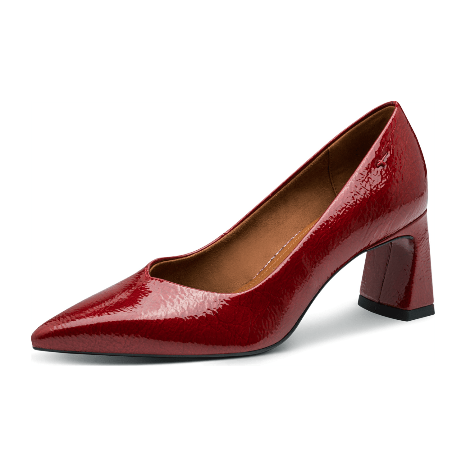 Tamaris Da.-Pumps für Damen, rot, Gr. 37 EU