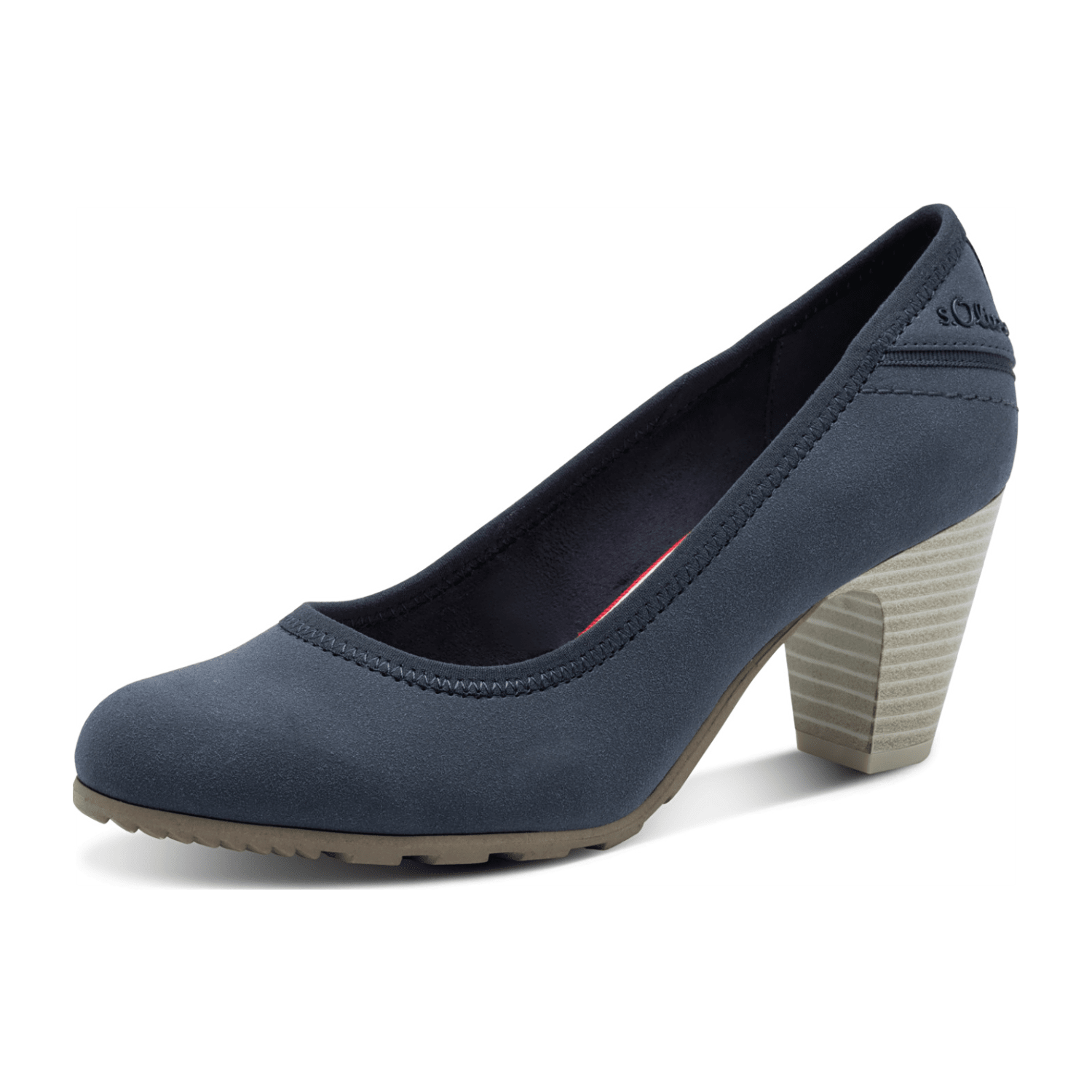 S.Oliver Klassische Pumps für Damen, blau, Gr. 39 EU