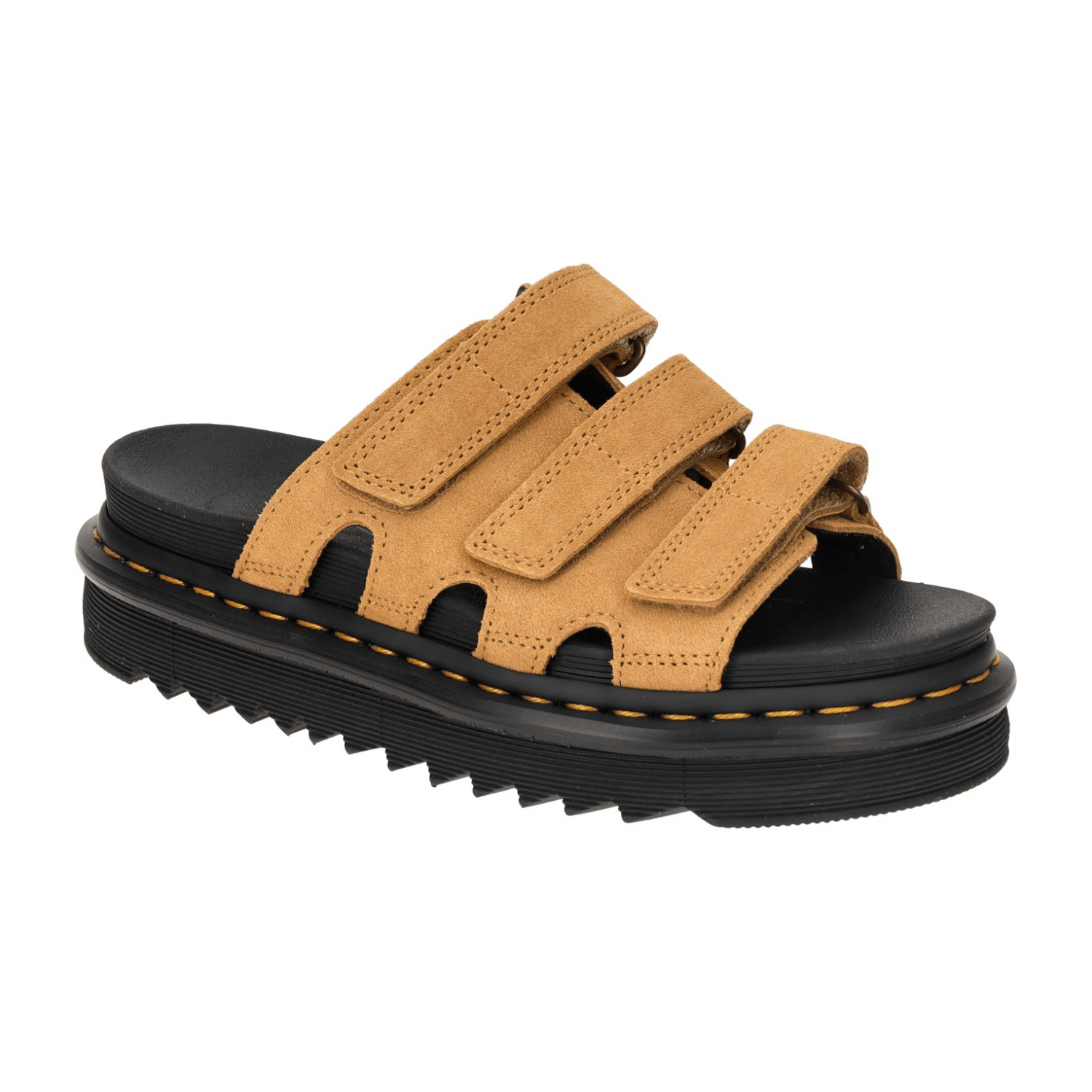 Dr. Martens Airwair Dr. Martens Raine Slide Pantolette braun tan 40521200 für Damen, braun, Größe 37 EU