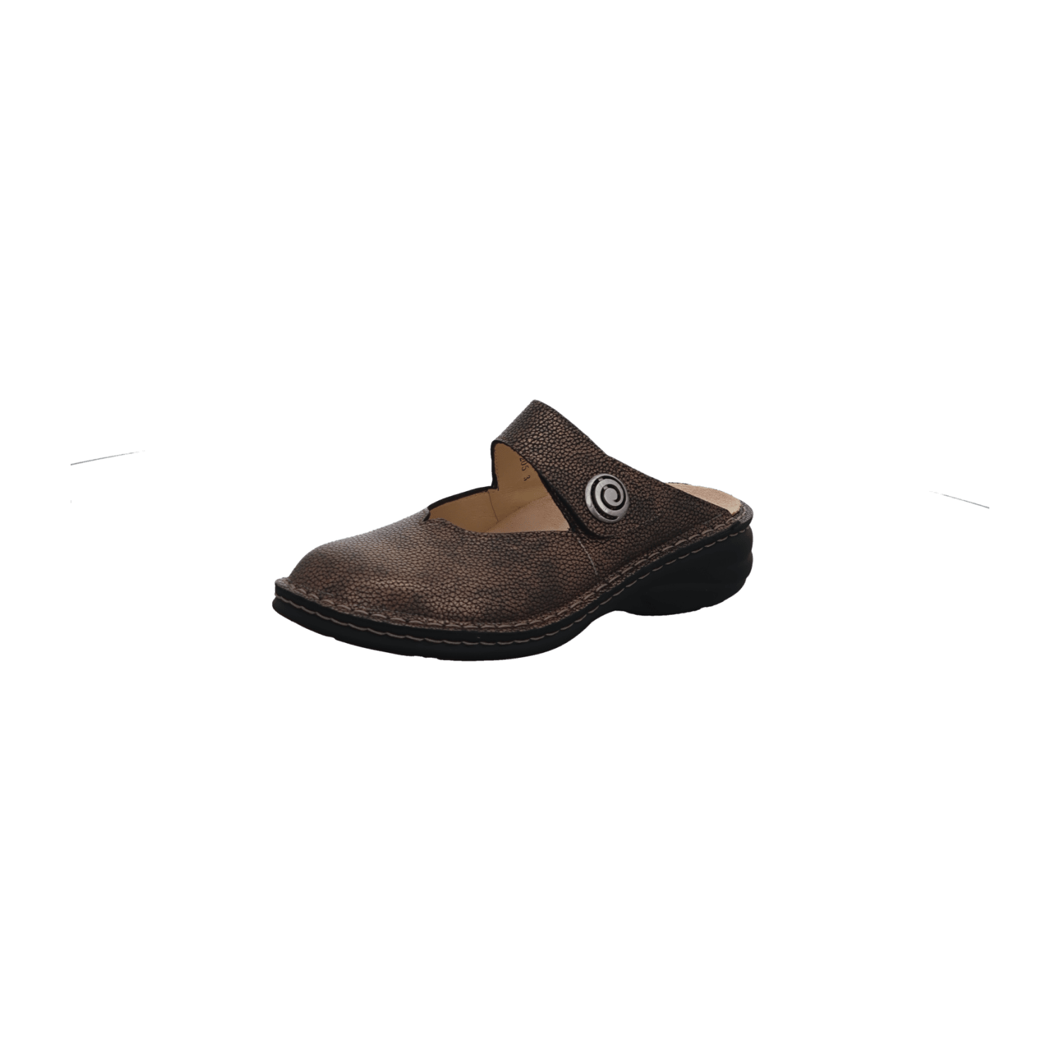 FinnComfort Canaro Copper (braun) - Clogs - Damenschuhe Pantolette /  Zehentrenner, Braun, leder (natural) für Damen, braun, Größe 37 EU