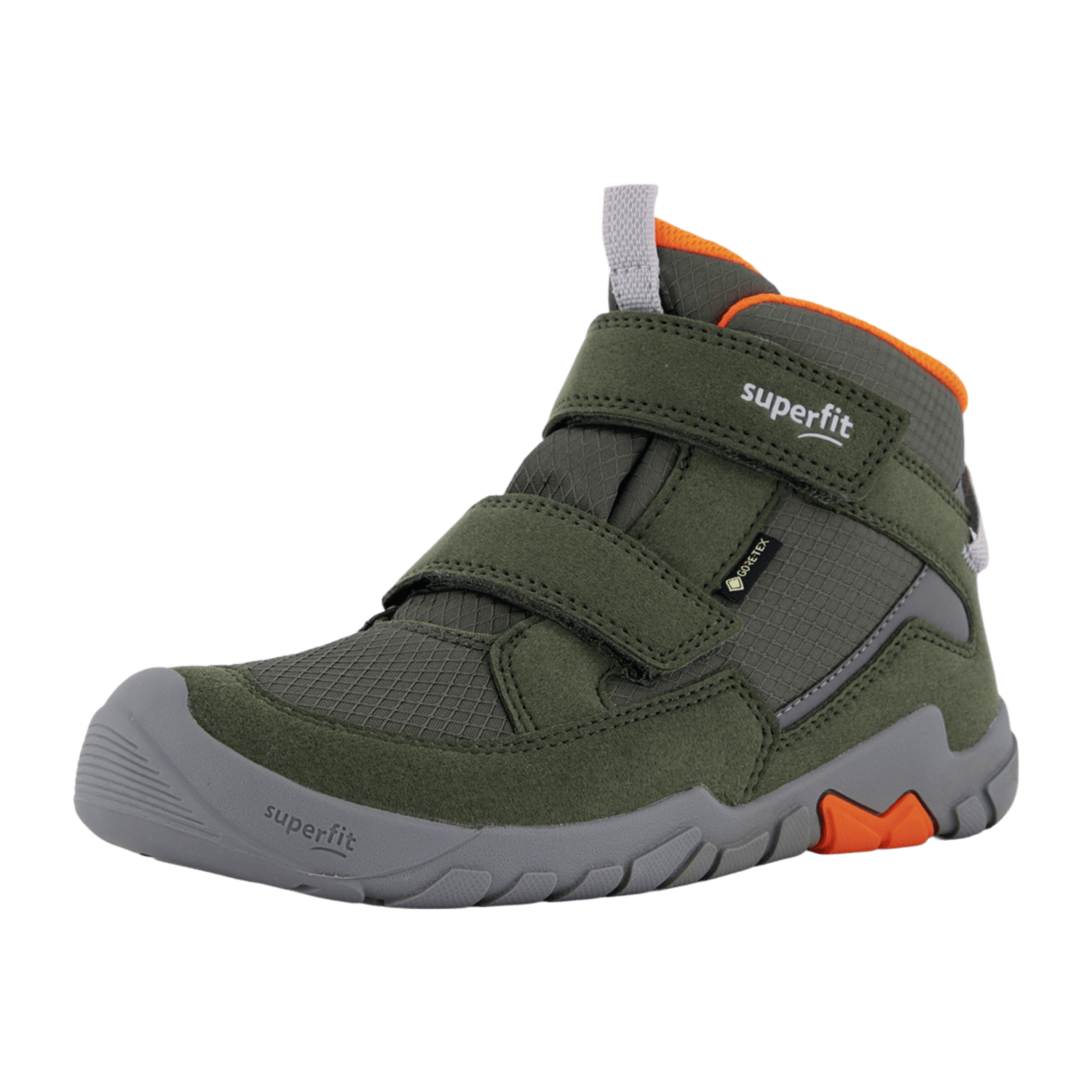 Superfit Stiefelette Synthetik  TRACE für Kinder, grün, Gr. 25 EU