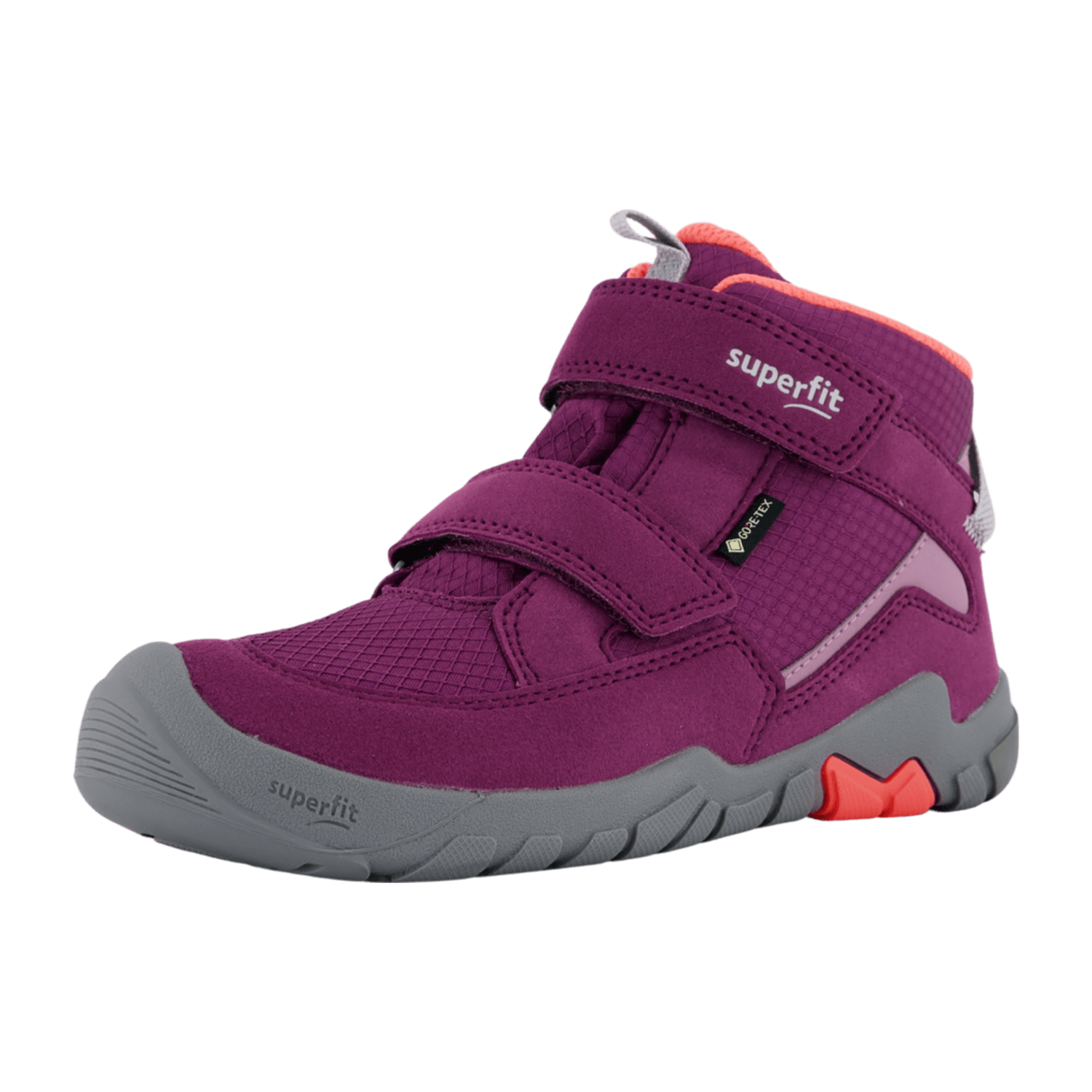 Superfit Stiefelette Synthetik  TRACE für Kinder, pink, Gr. 25 EU