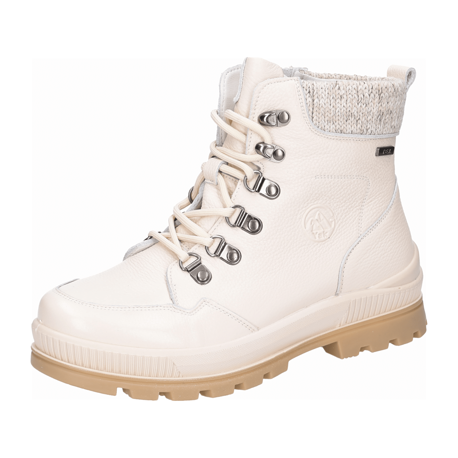 G-comfort Schnürboot für Damen, beige, Größe 40 EU