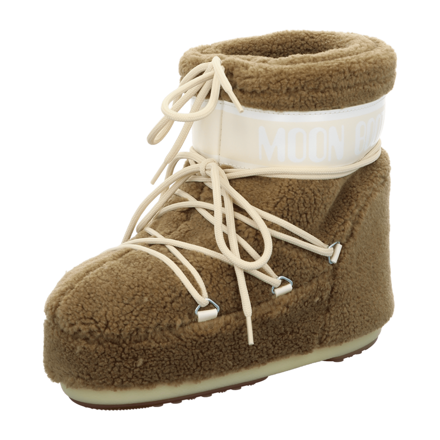 Moon Boot MB ICON LOW FLEECE für Damen, braun, Größe 36 EU