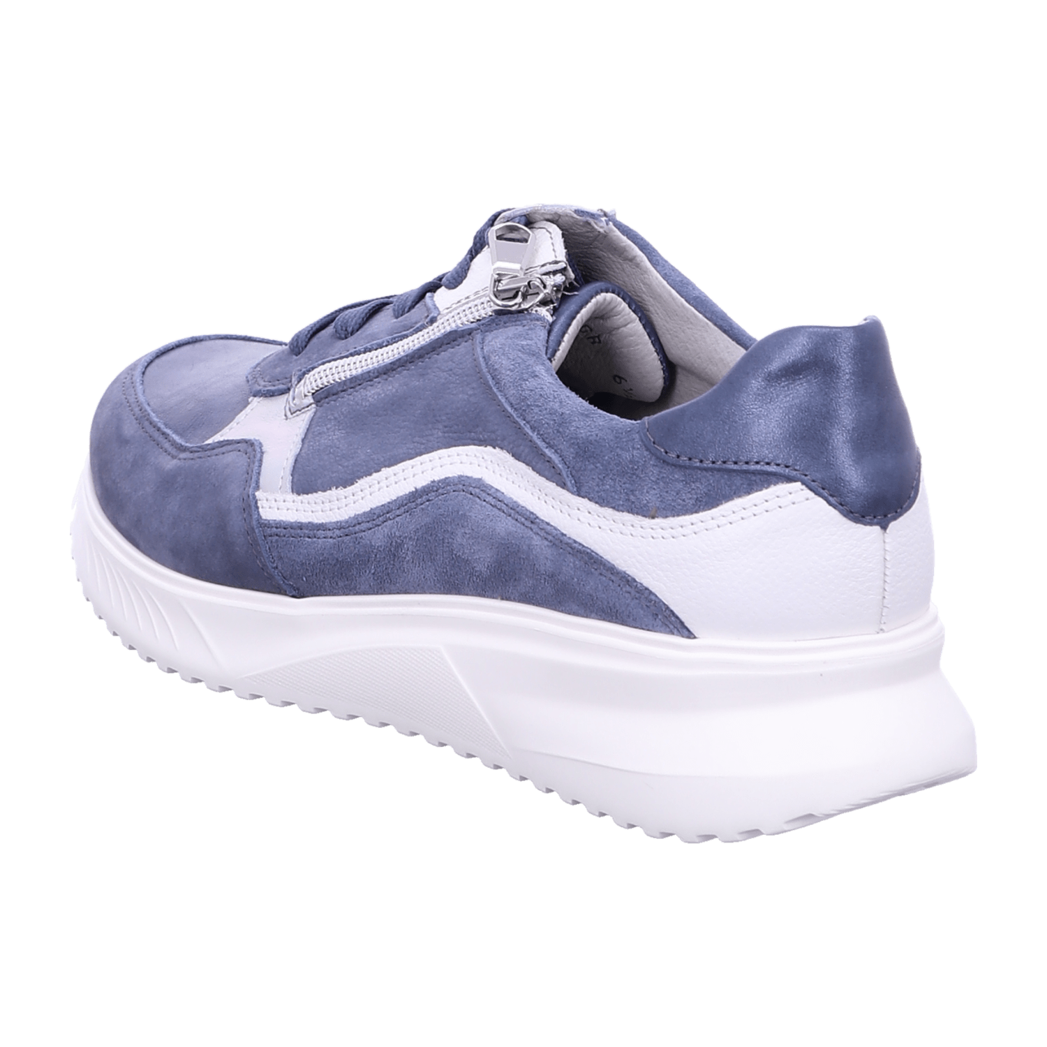Waldläufer 617002 501 693 Komfort Schnürschuhe in Blau | schuhe.de