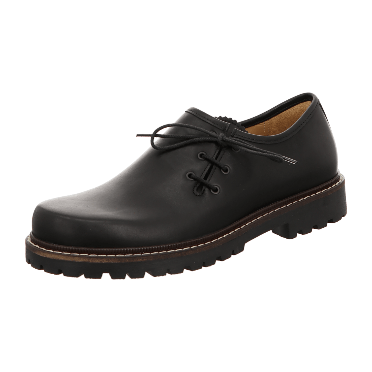 Dirndl & Bua Trachtenschuhe für Herren, schwarz, Größe 40 EU / 7 UK