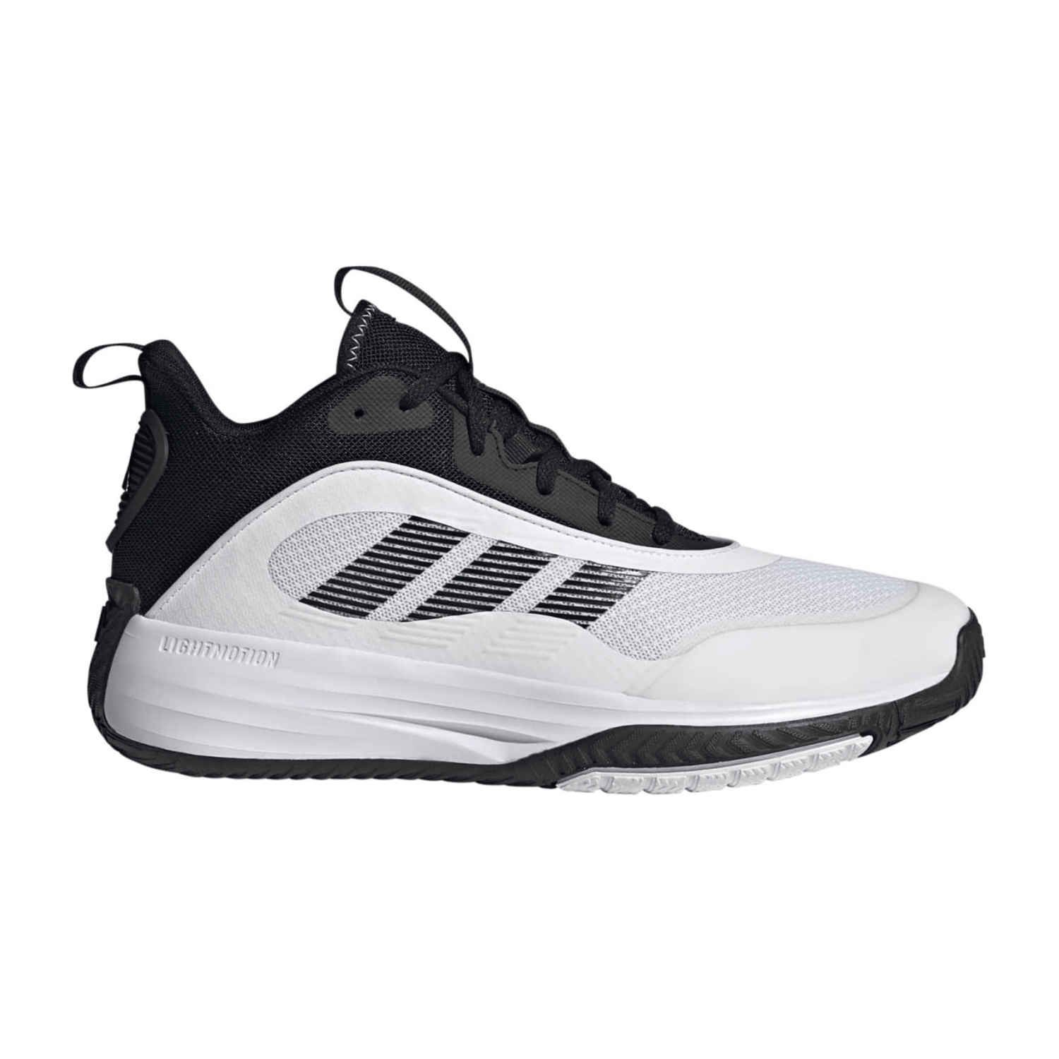 adidas sportswear adidas Own the Game 3 Mid-Top Basketballschuhe Herren IF4565 - cloud white/core black/core black 42 2/3 für Herren, weiß, Größe